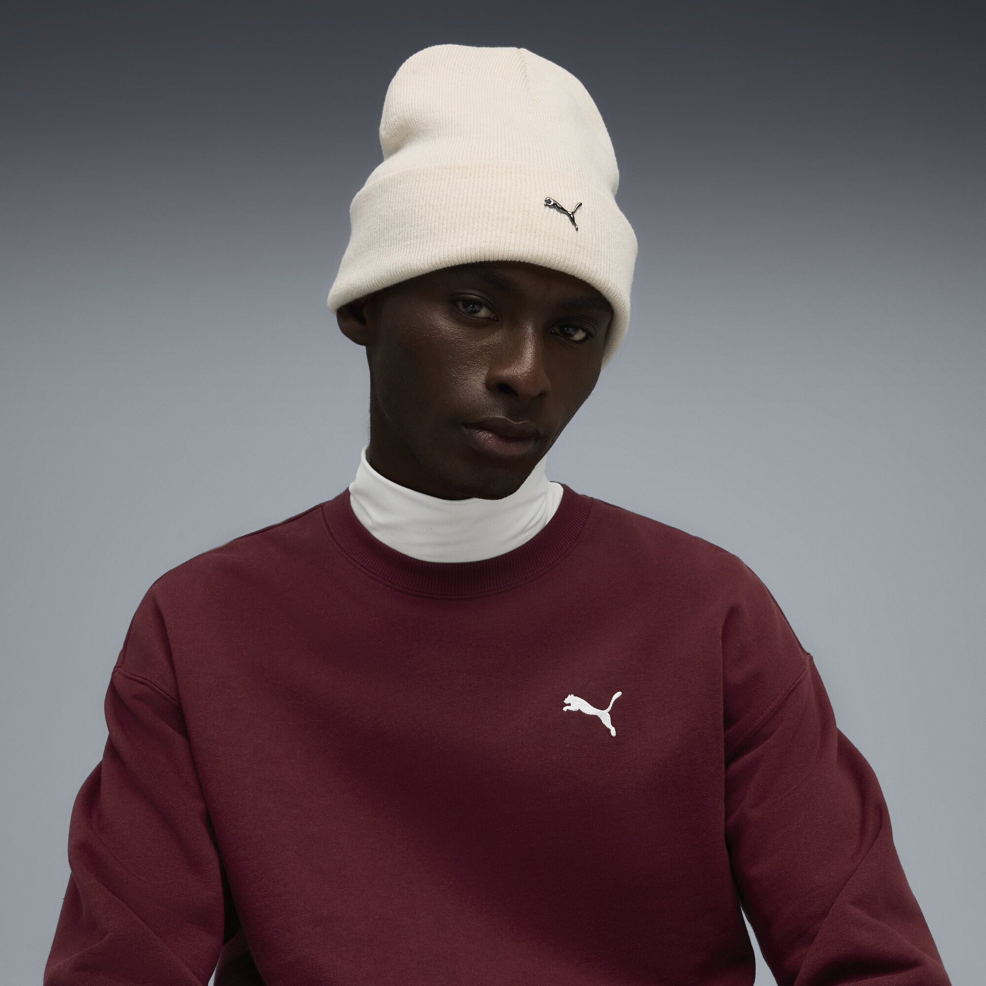 PUMA Beanie "Metal PUMA CAT Beanie Erwachsene" günstig online kaufen