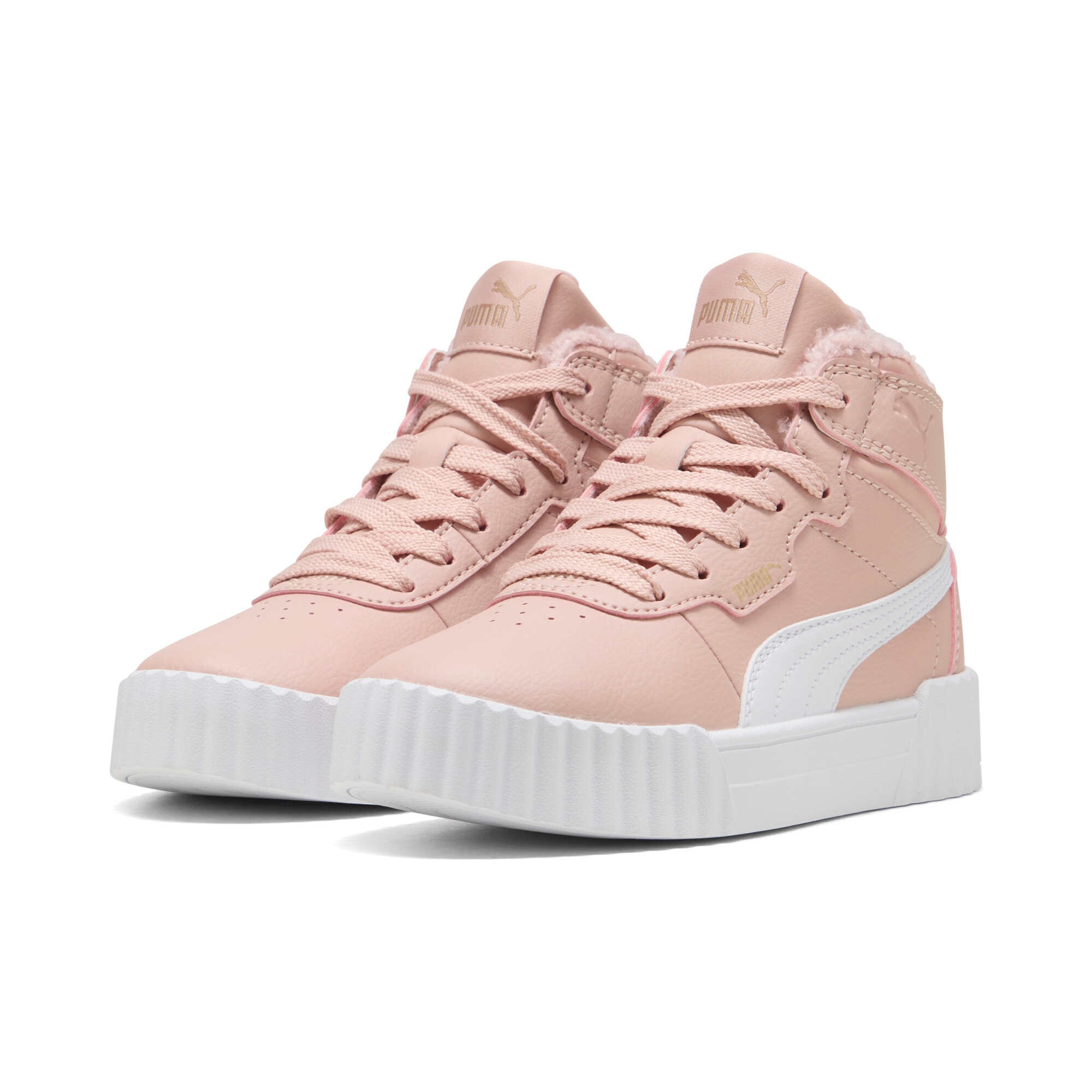 PUMA Sneaker "CARINA 30 MID WTR PS" für vielseitige Aktivitäten, mit Textil-Innenmaterial, mit Schnürung