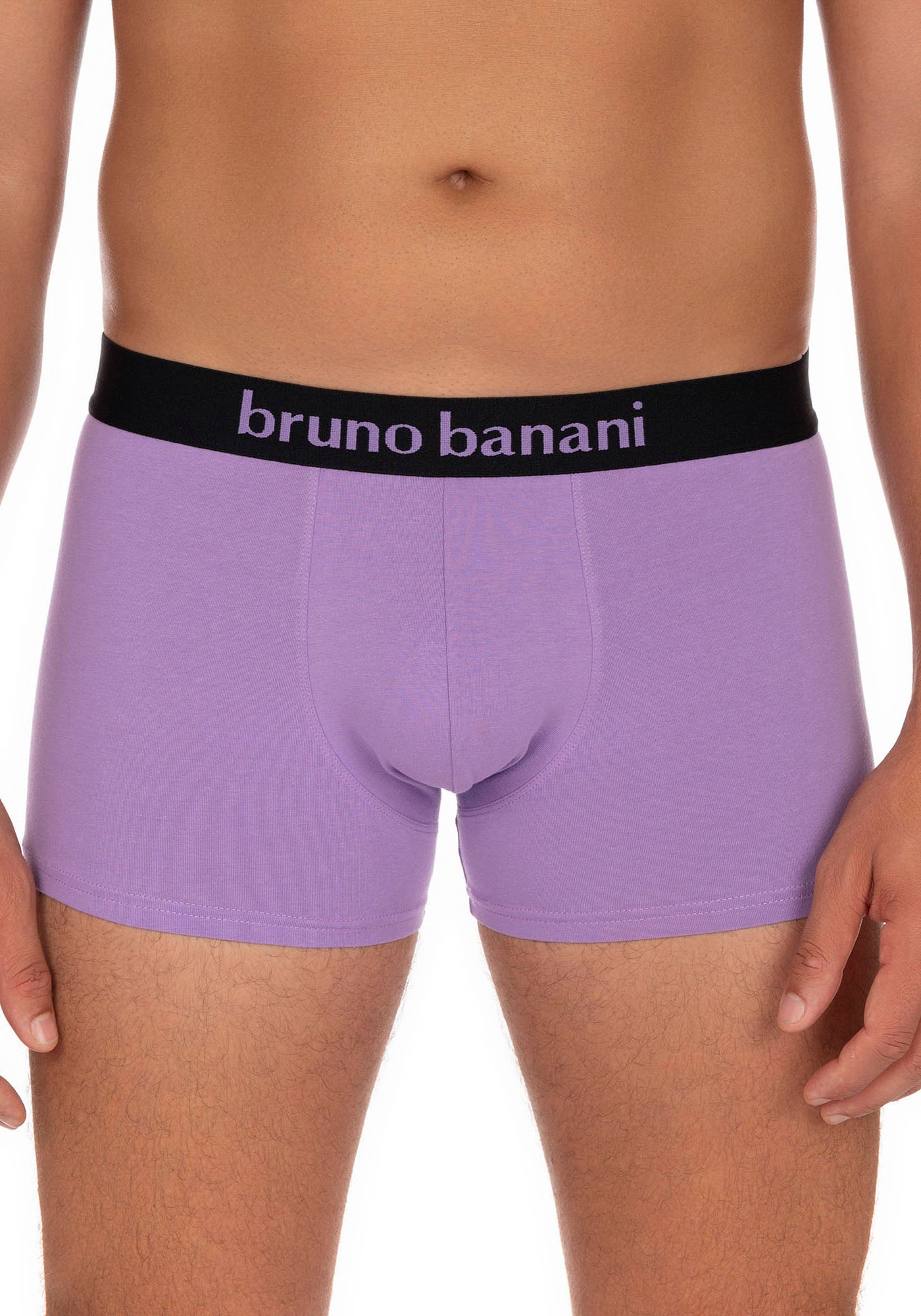 Bruno Banani Boxer "Flowing" 2er Pack, mit kontrastreichem Logobund günstig online kaufen