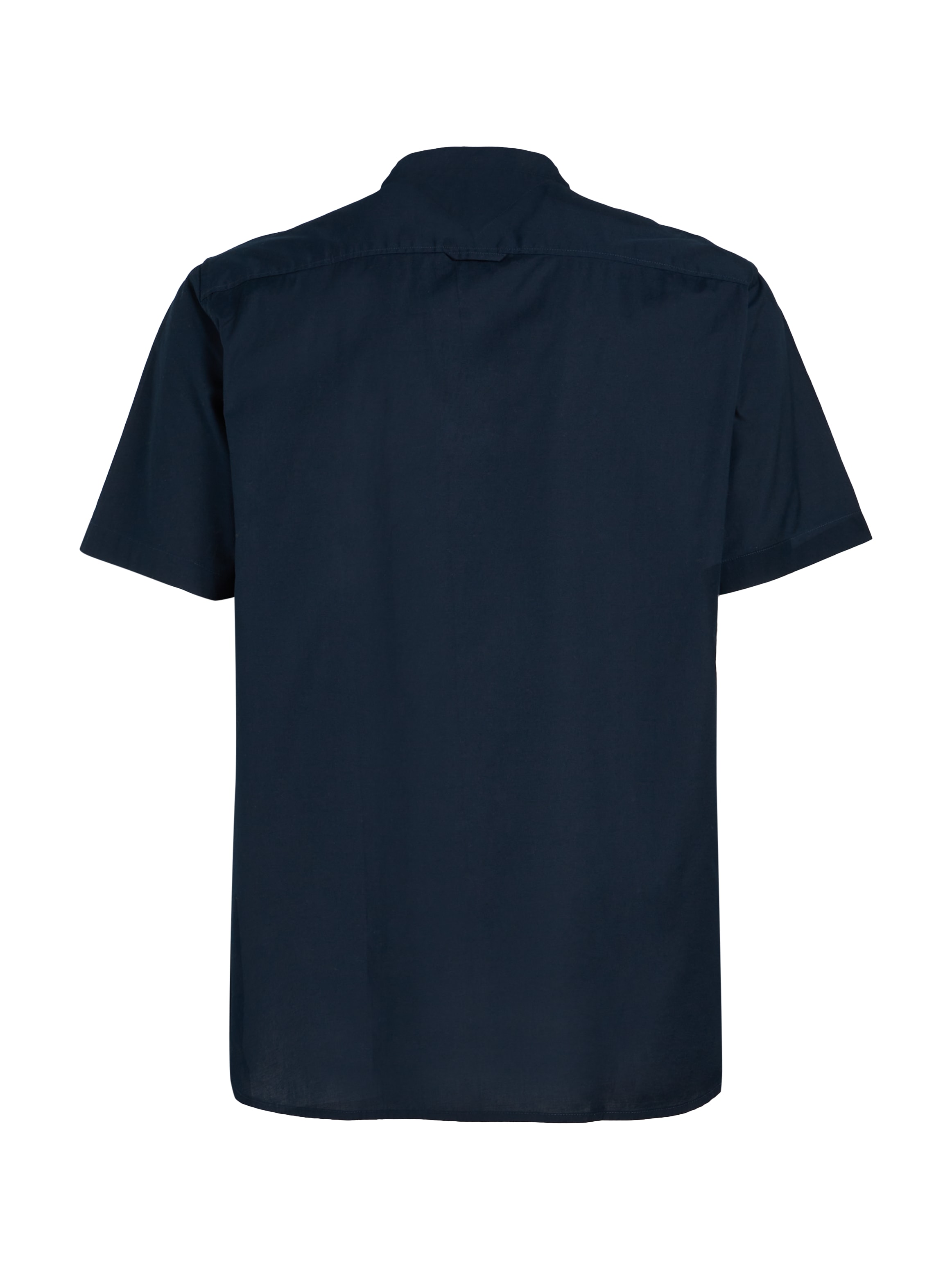 Tommy Hilfiger Kurzarmhemd »FLEX POPLIN MAO RF SHIRT«, Markenstickerei