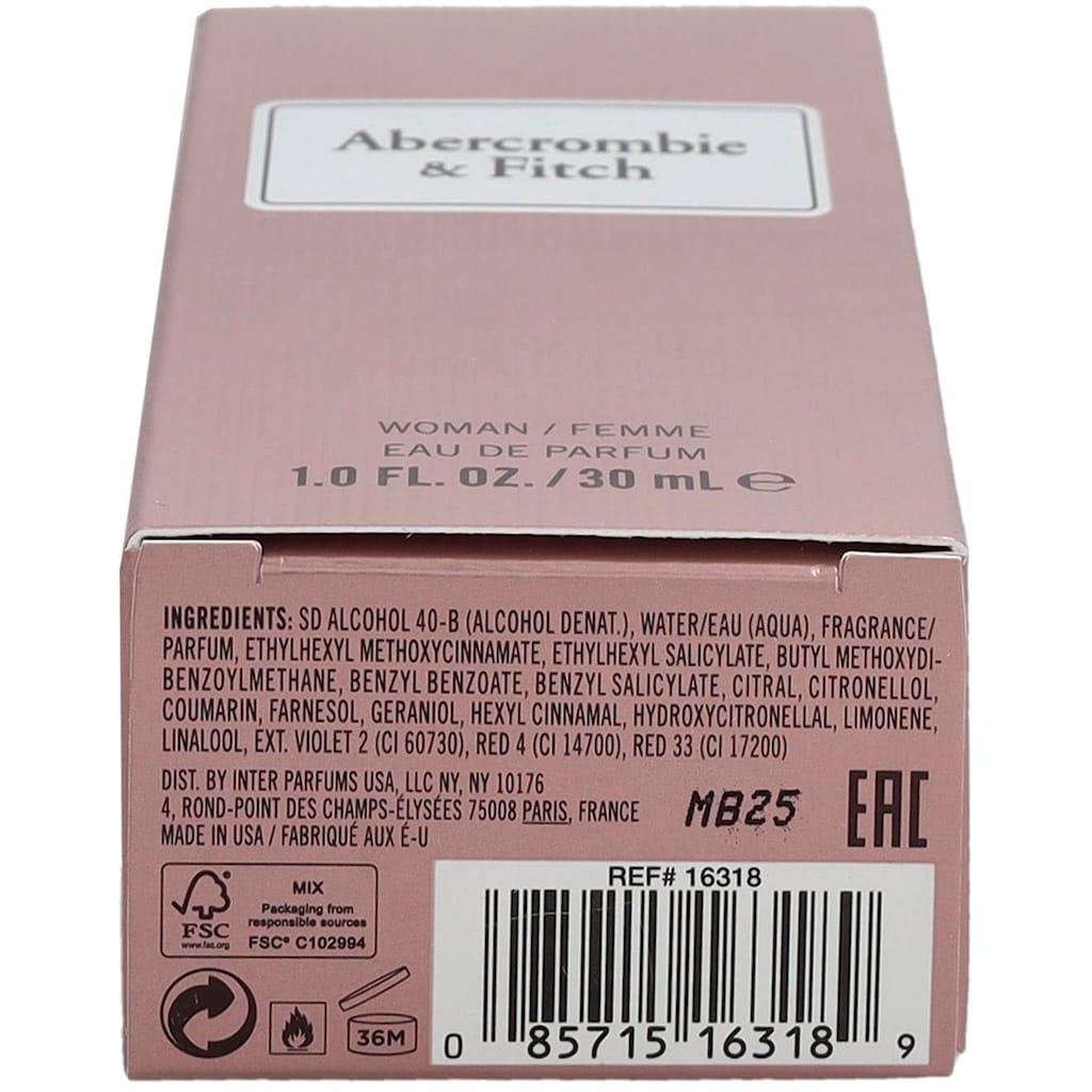 Abercrombie & Fitch Eau de Parfum »First Instinct Women«