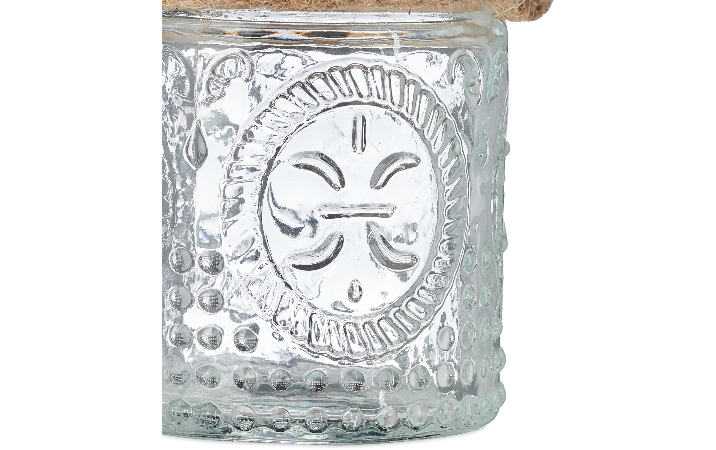 relaxdays Hängewindlicht »Summer Vintage 7 cm, Glas, 12 Stück«