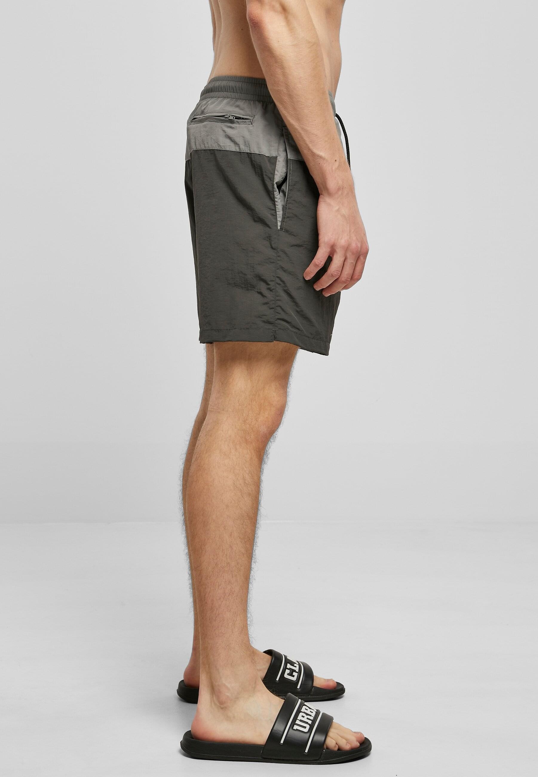 URBAN CLASSICS Badeshorts »Urban Classics Herren Block Swim Shorts«
