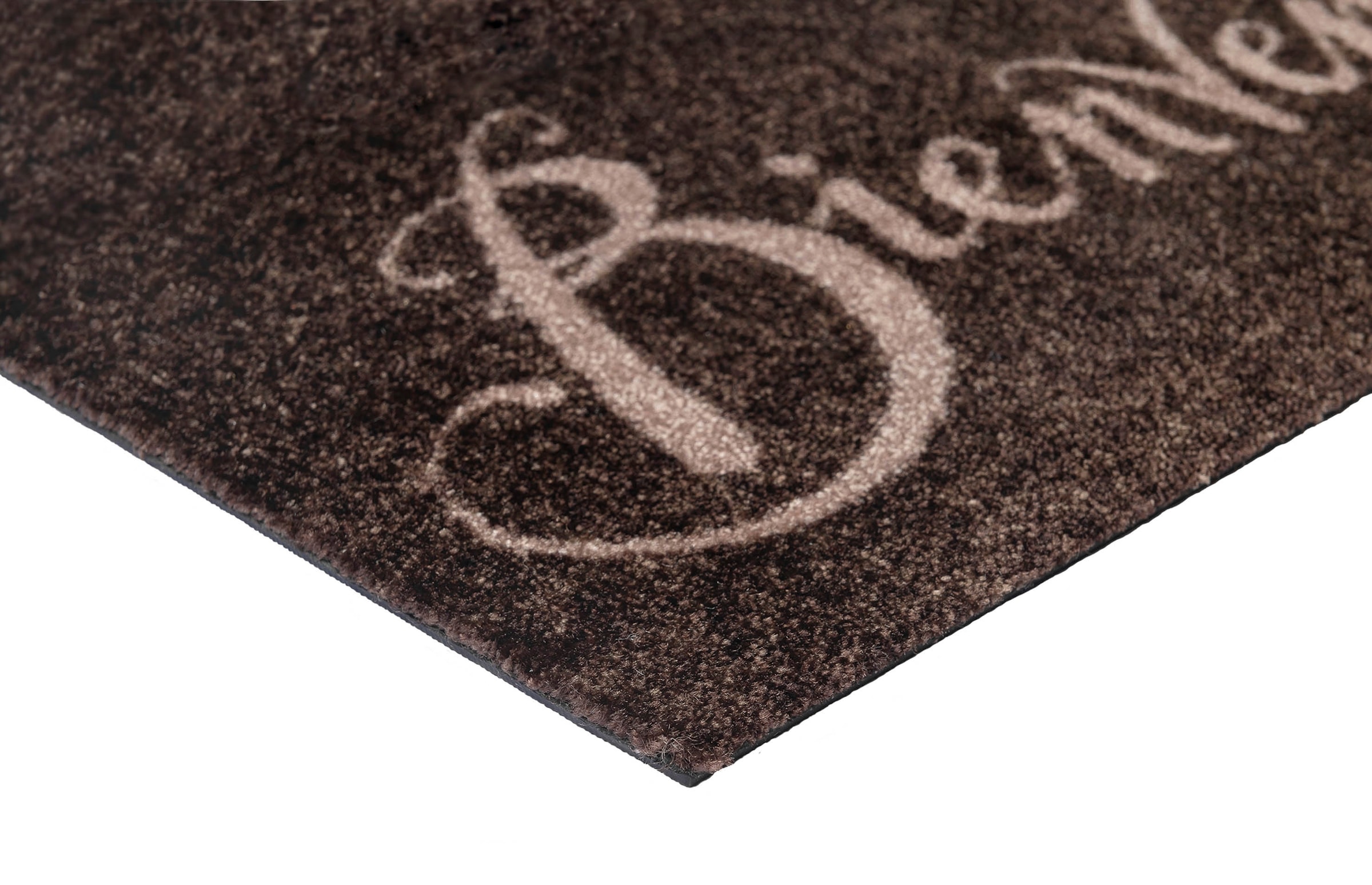 wash+dry by Kleen-Tex Fußmatte »Bienvenue«, rechteckig, 9 mm Höhe, Schmutzfangmatte, mit Spruch, In- und Outdoor geeignet, waschbar