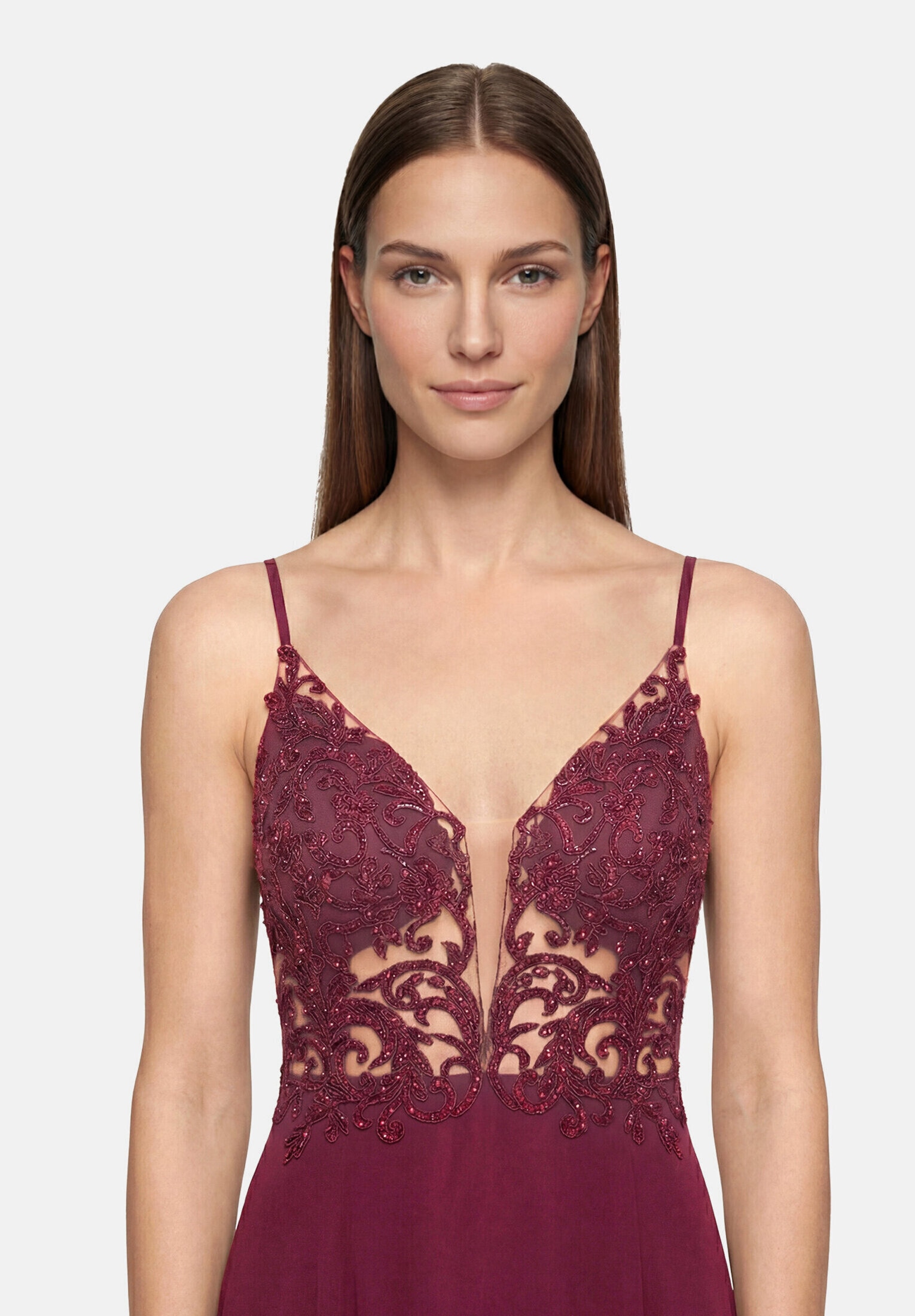 Vera Mont Abendkleid »Damen mit Stickerei« Ohne Tasche