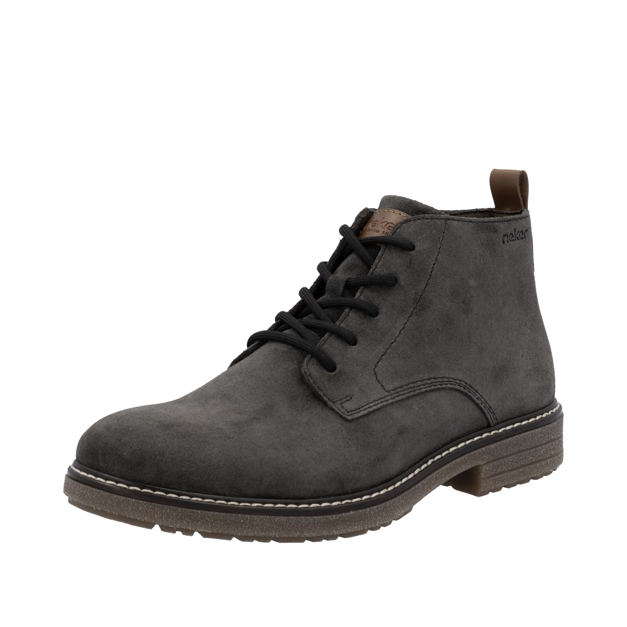 Rieker Schnürstiefelette, Schnürboots, Workerboots, Profilsohle, mit Anzieh günstig online kaufen