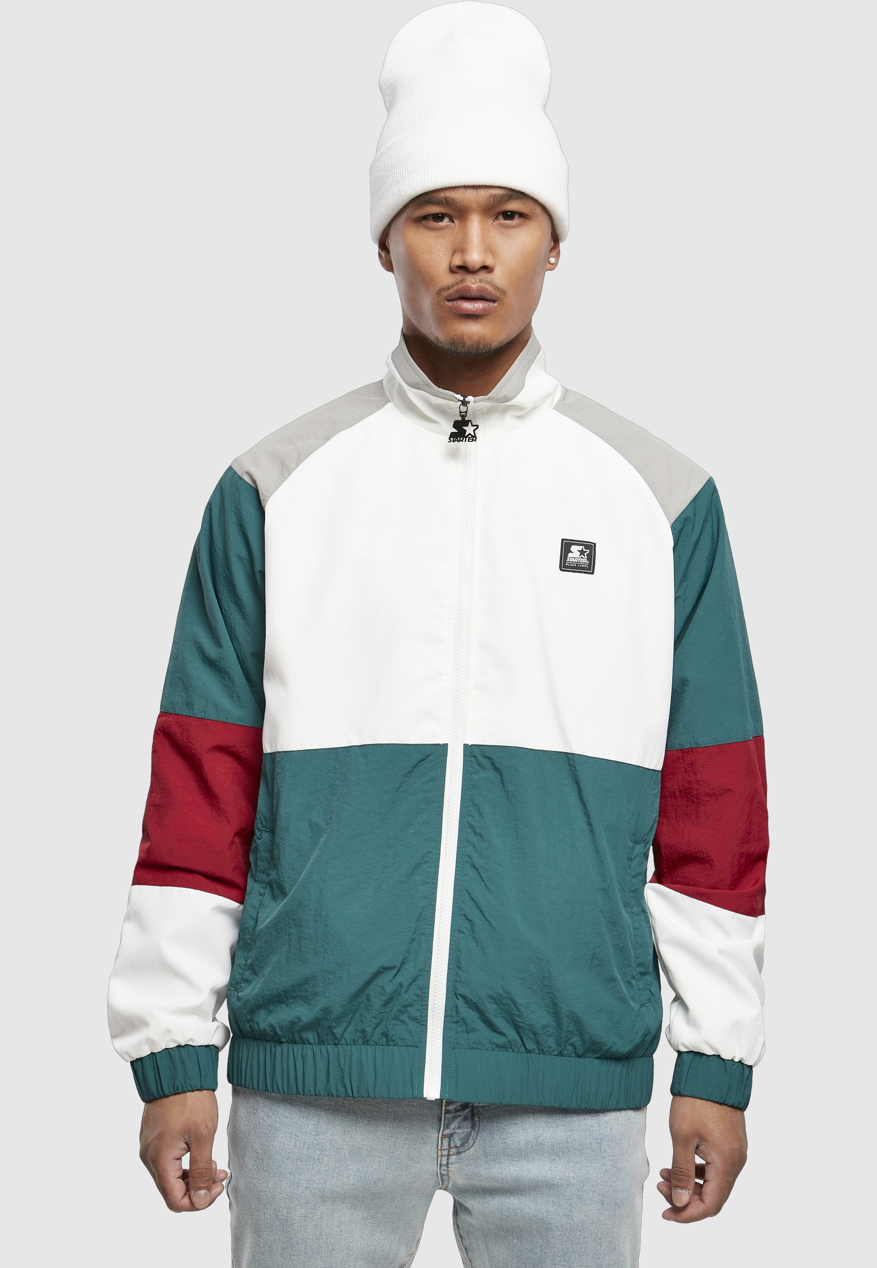 Starter Black Label Funktionsmantel »Starter Black Label Herren Starter Color Block Retro Jacket«