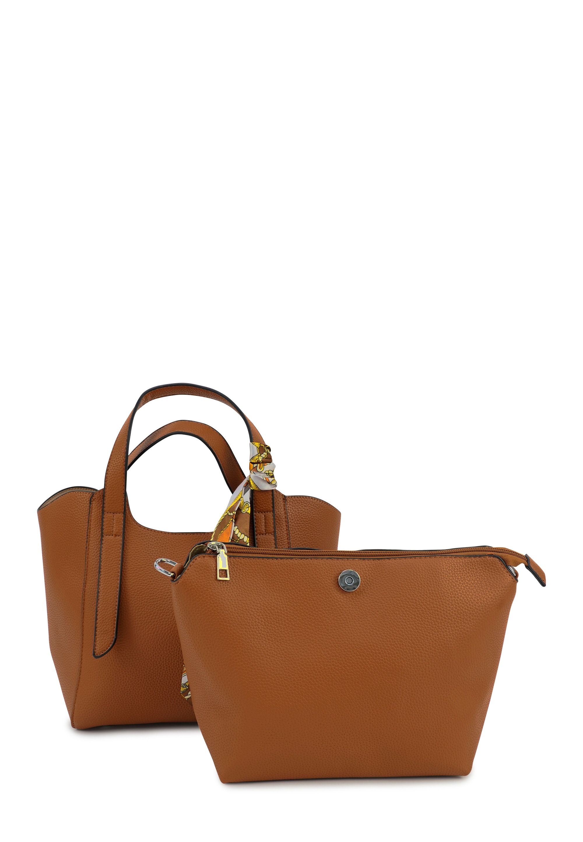 Thumbnail - Harpa Schultertasche "SAGE" mit dekorativem Schal