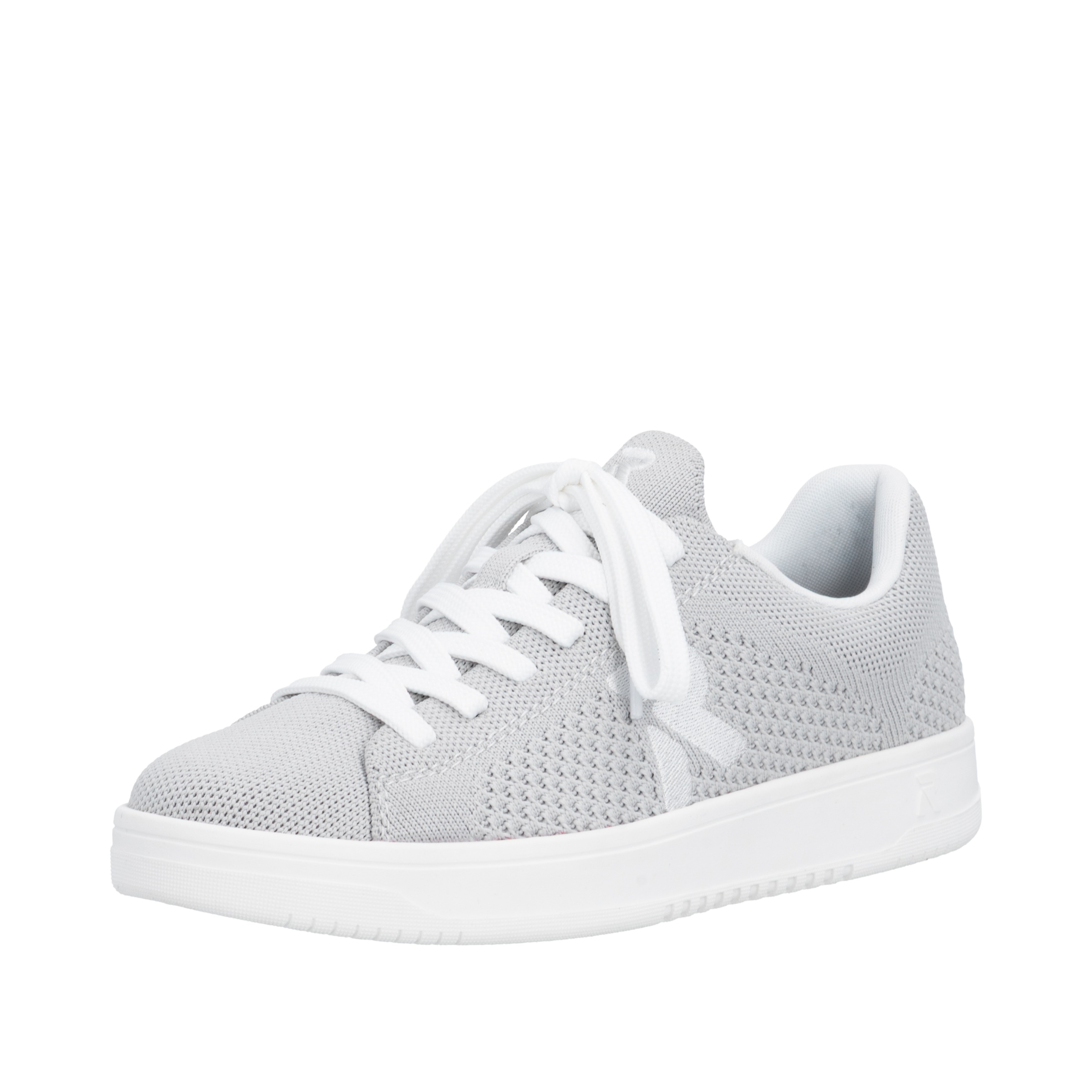 Rieker Plateausneaker Slip-on Sneaker, Halbschuh, Freizeitsneaker mit aufgesetzter Schnürung