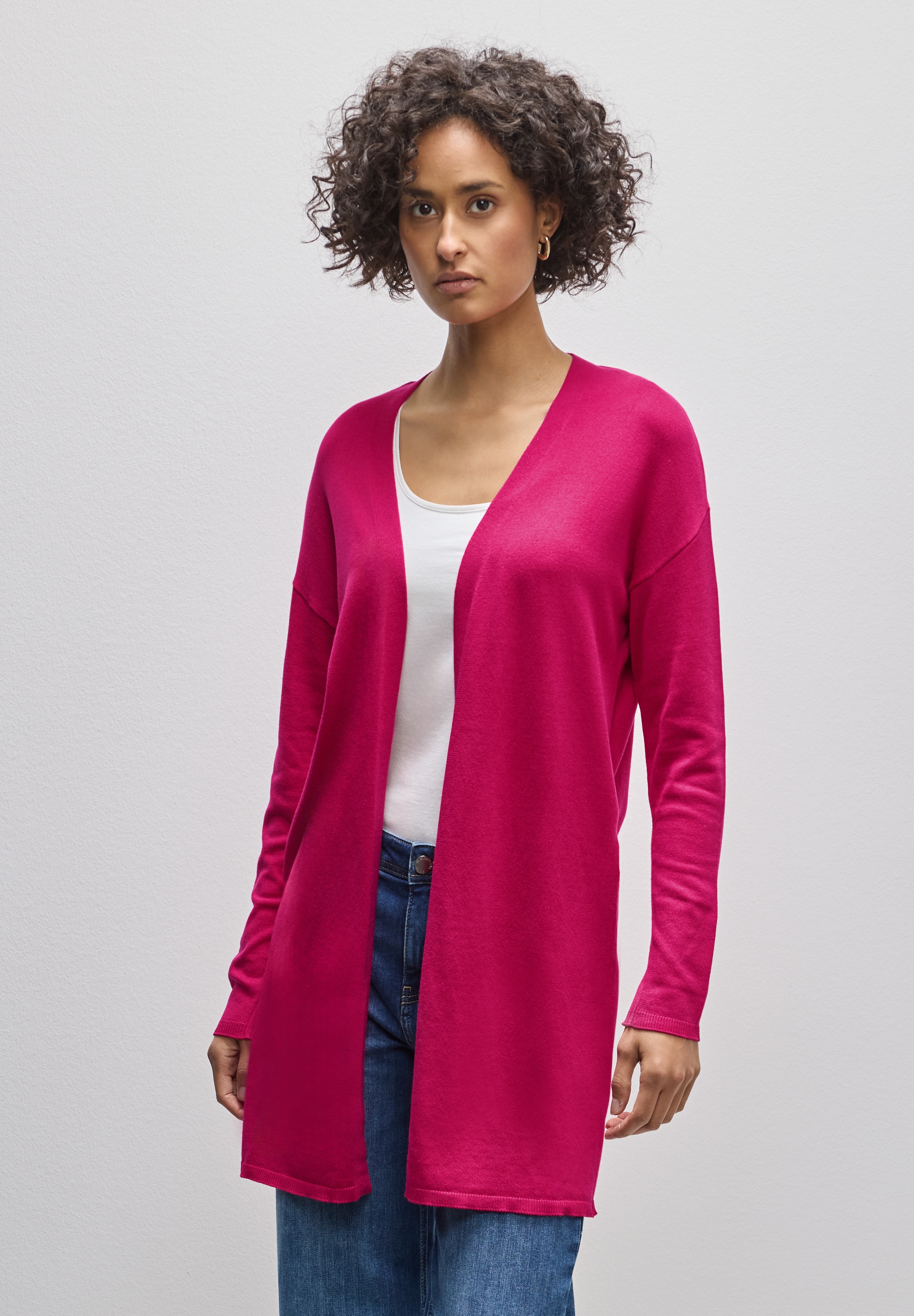STREET ONE Strickjacke aus softer Viskose