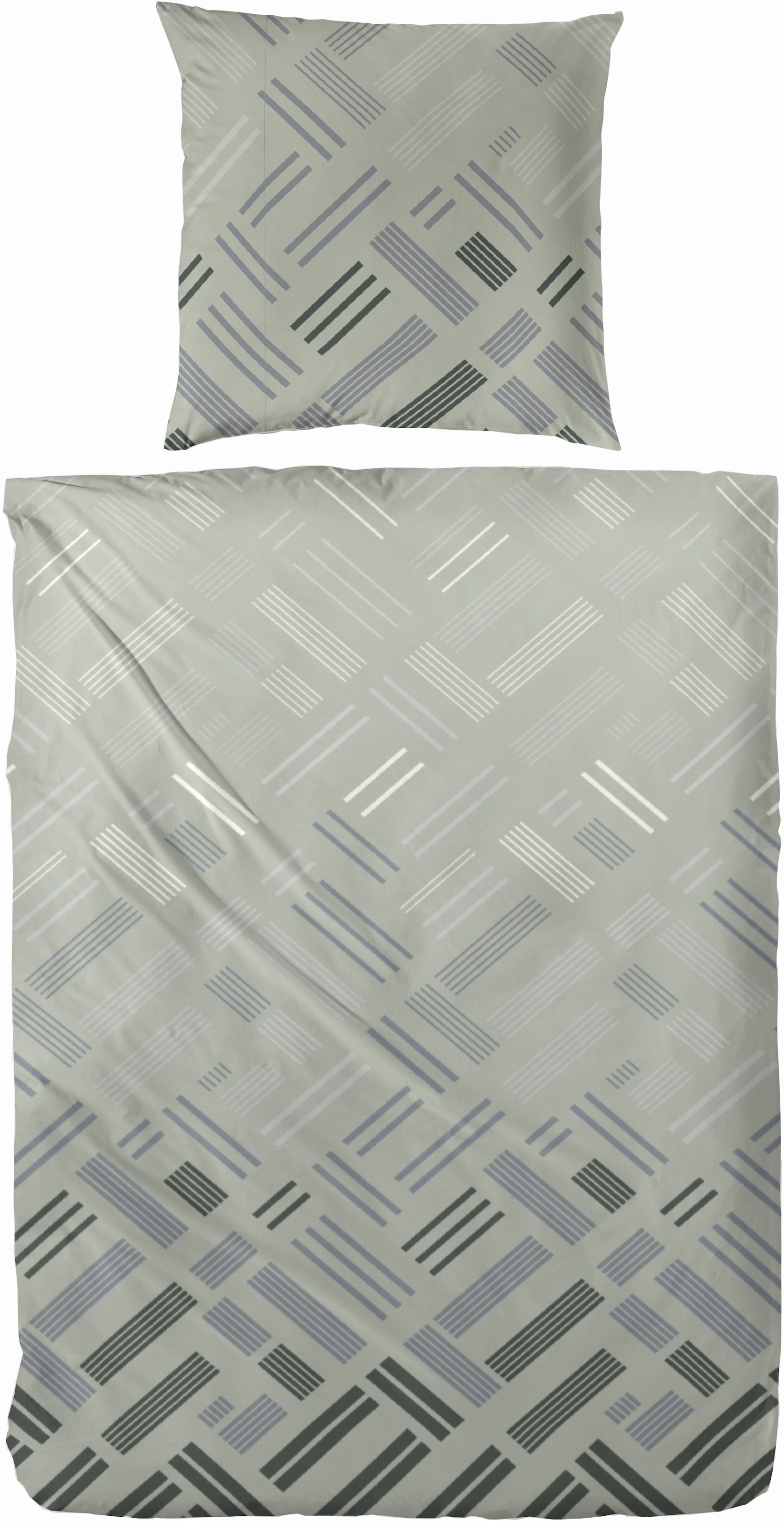 Primera Bettwäsche "Satin Bettwäsche "Retro"" 2 Stk. Mit Kindheitserinernde günstig online kaufen