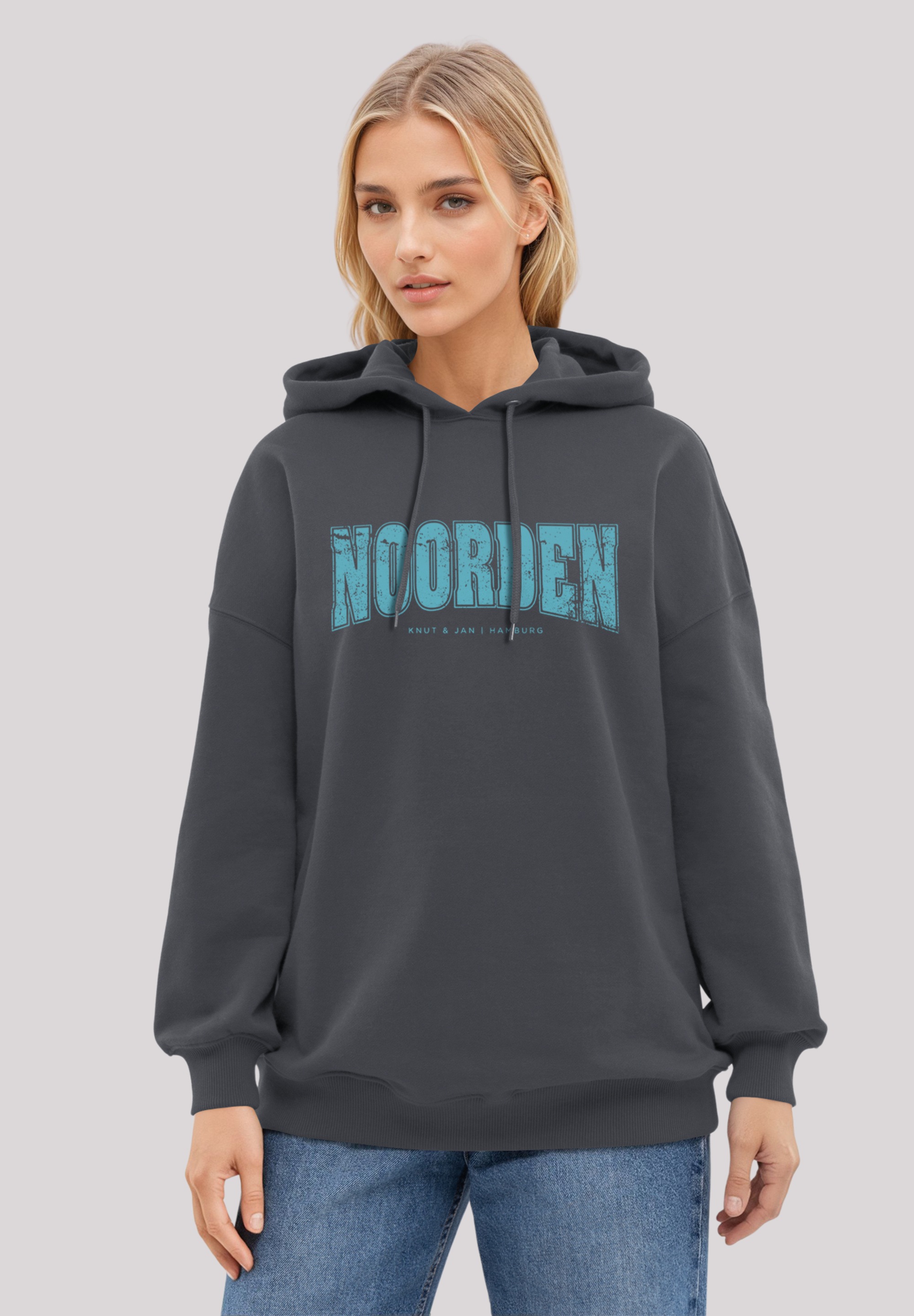 F4NT4STIC Kapuzenpullover "Oversized Shirt Knut & Jan Noorden Collegiate" P günstig online kaufen