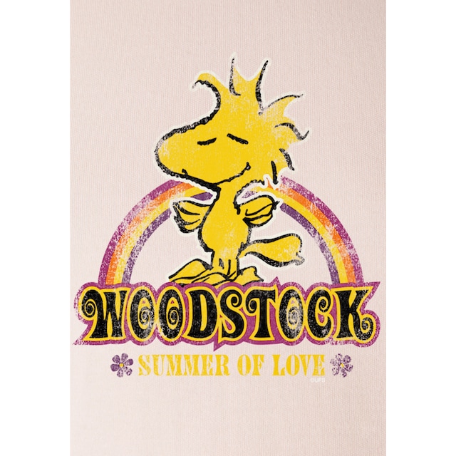 LOGOSHIRT T-Shirt »Woodstock - Snoopy Peanuts - Summer Of Love«, mit  Retro-Frontdruck bestellen | BAUR