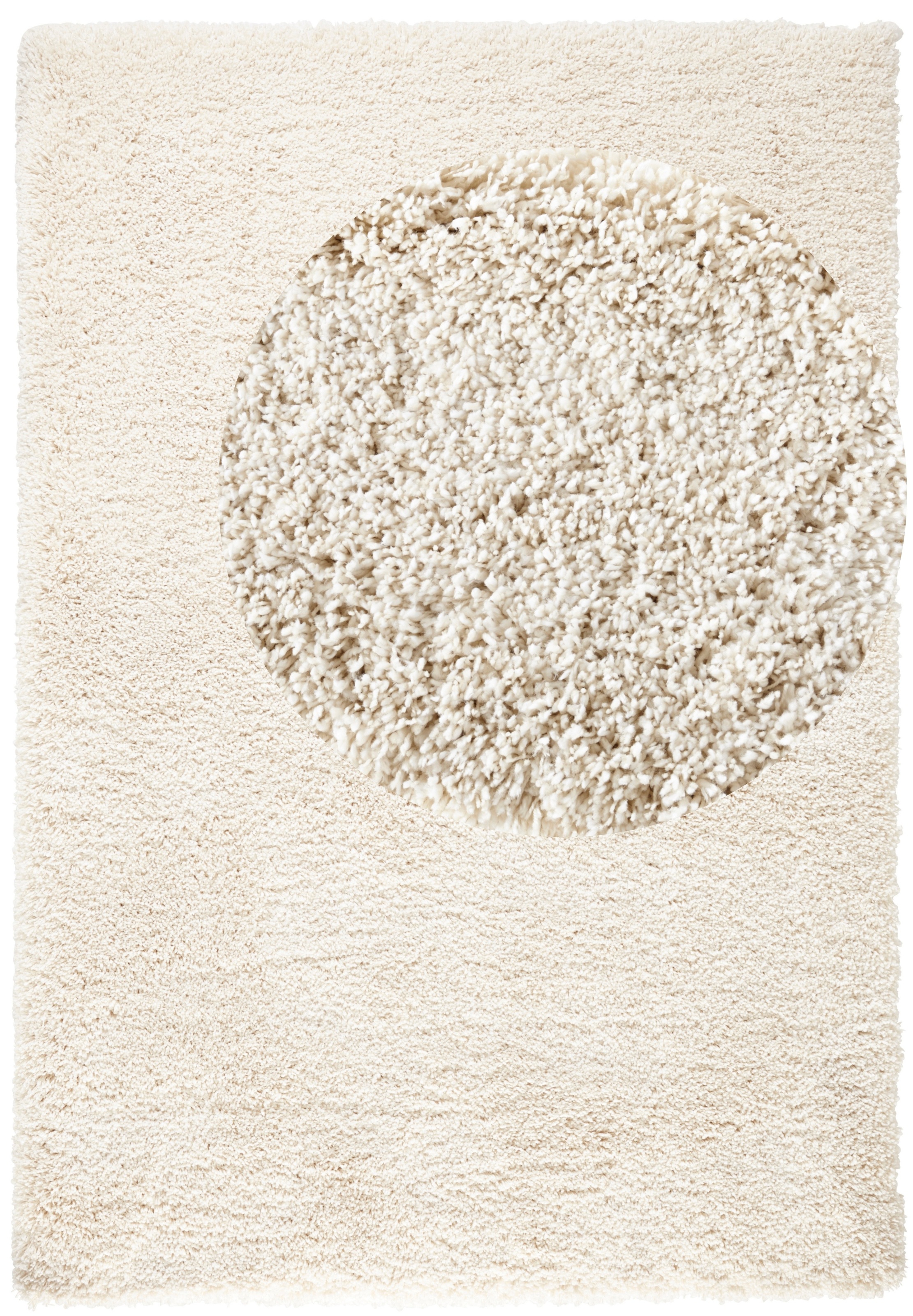 HANSE Home Hochflor-Teppich "Venice" rechteckig 45 mm Höhe meliert, Shaggy, günstig online kaufen