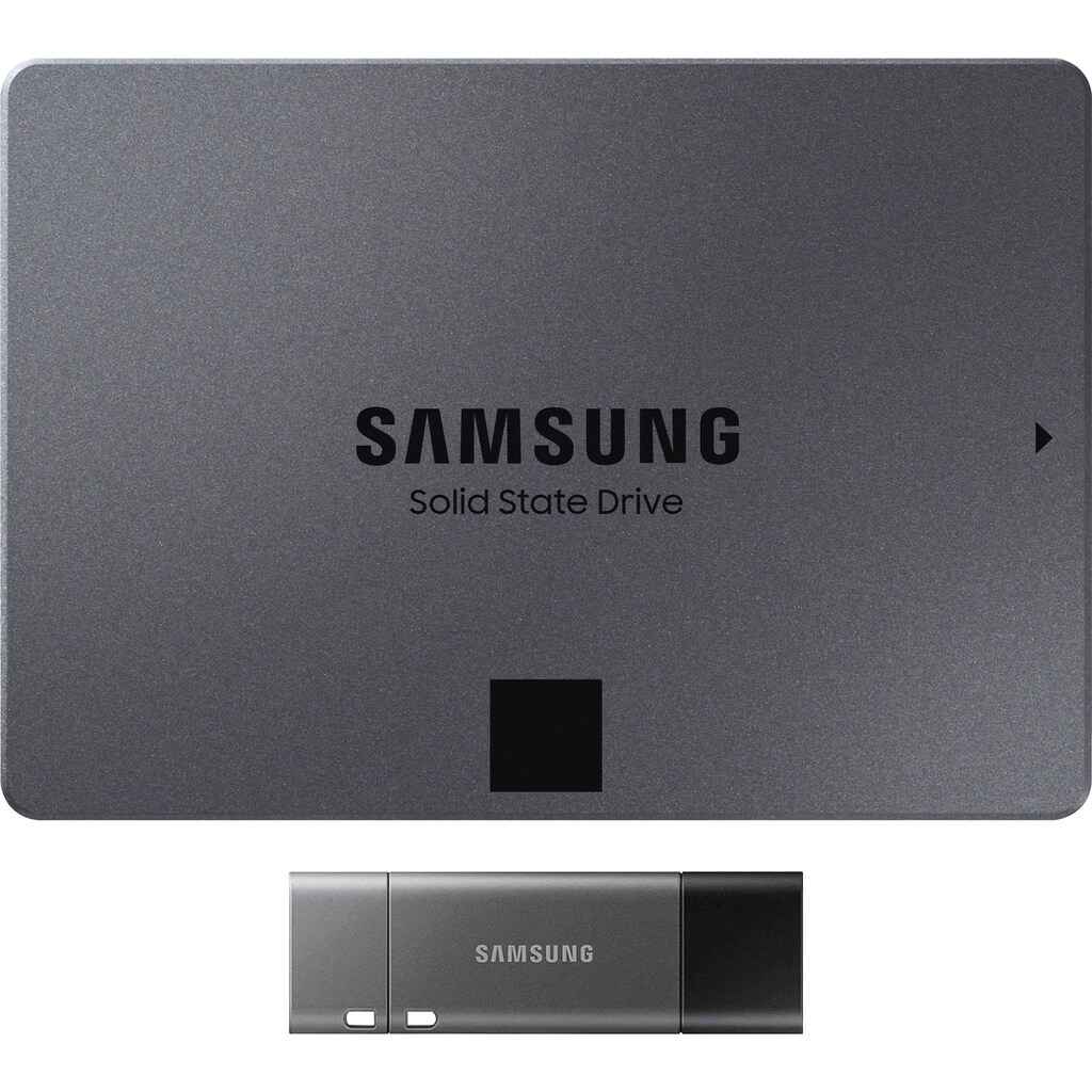 Samsung interne SSD »870 QVO«, 2,5 Zoll, Anschluss SATA III