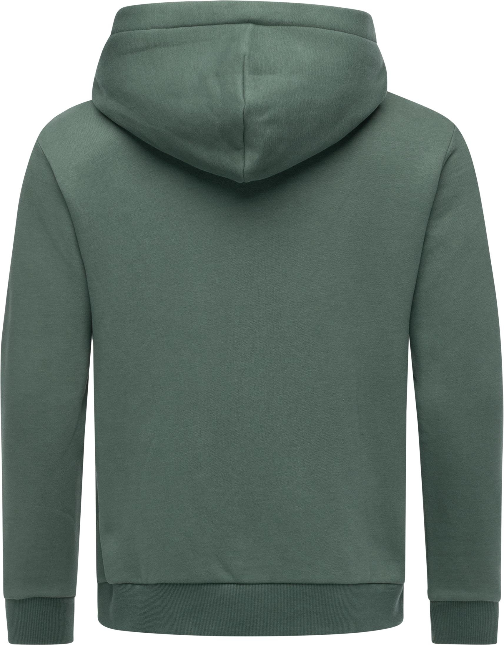 Ragwear Sweatjacke »Natten EMB«, Weiche Herren Kapuzenjacke mit Stickerei
