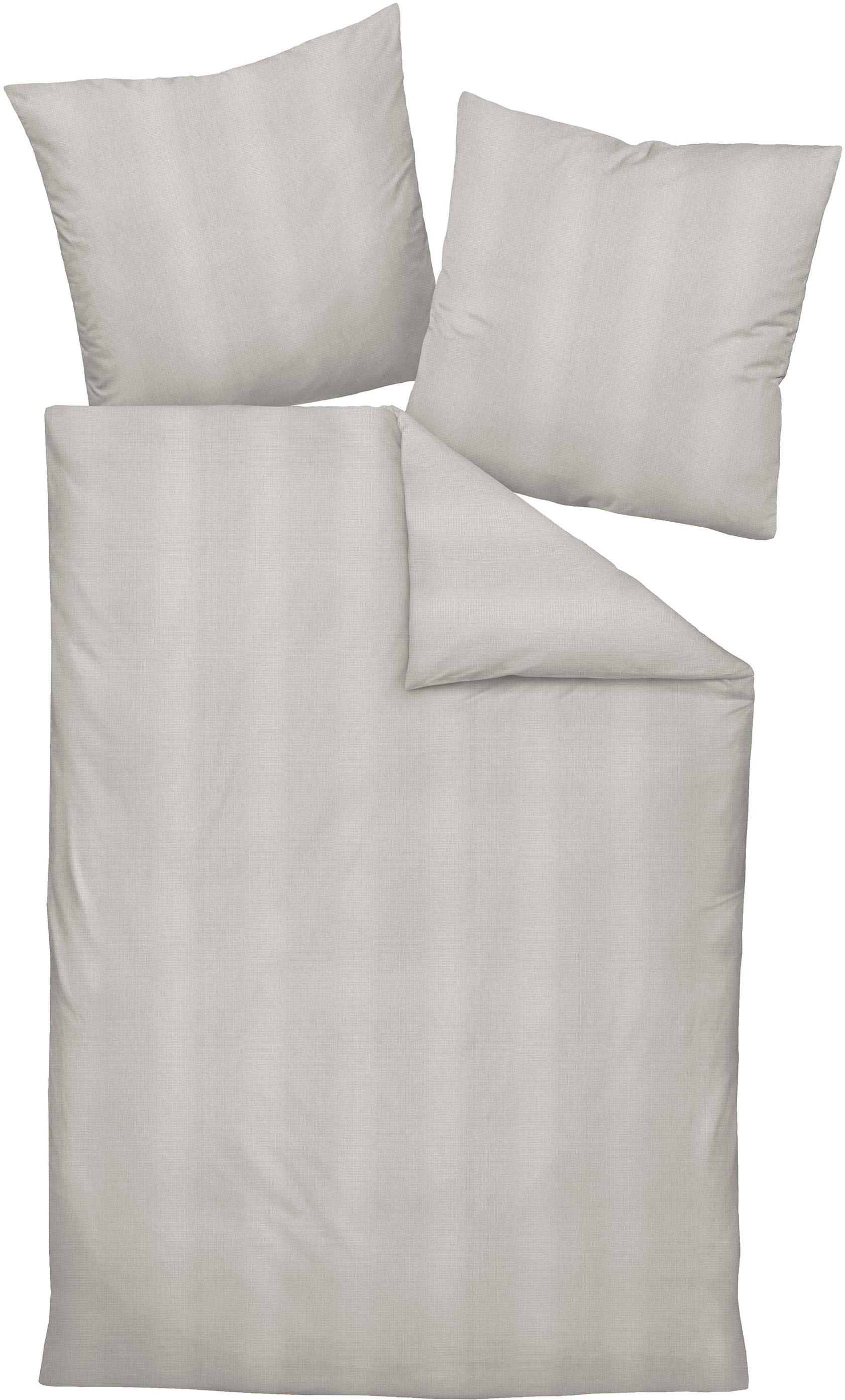 Janine Bettwäsche »Interlock-Jersey55095 07«, mit Reissverschluss