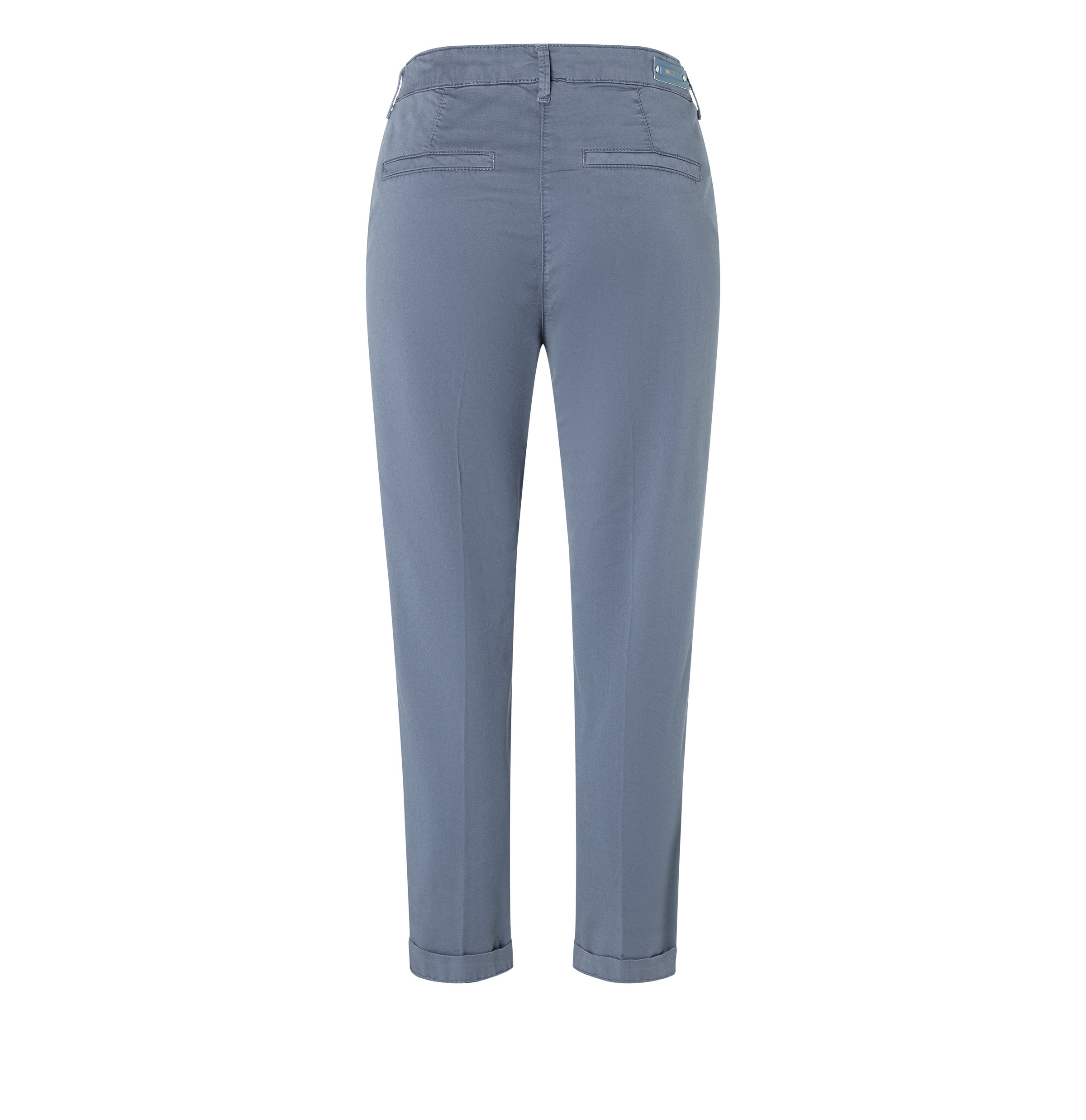 MAC Chinohose »CHINO turn up«, mit dezentem Glanz, elegant und sportiv zugleich