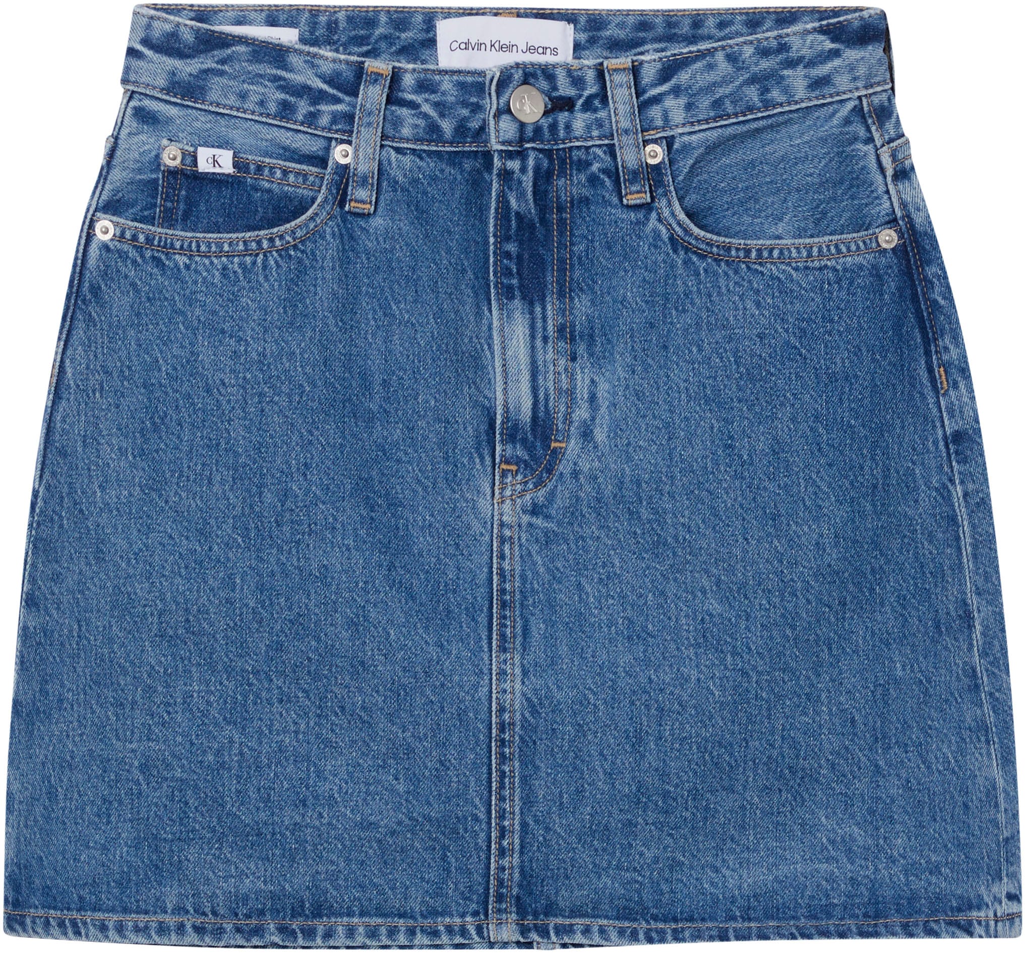 Calvin Klein Jeans Jeansrock »A-LINE MINI SKIRT« kaufen | BAUR