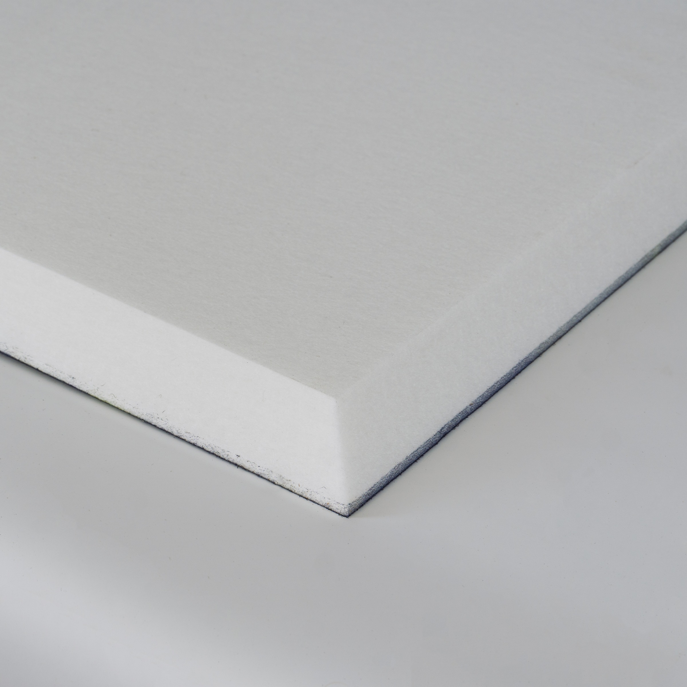 XXL-Wandbild QUEENCE "Akustikbild Mohn Mohnfeld bei Sonnenaufgang", weiß, neutral, B:120cm H:80cm T:2,5cm, Polyester, Bilder 3