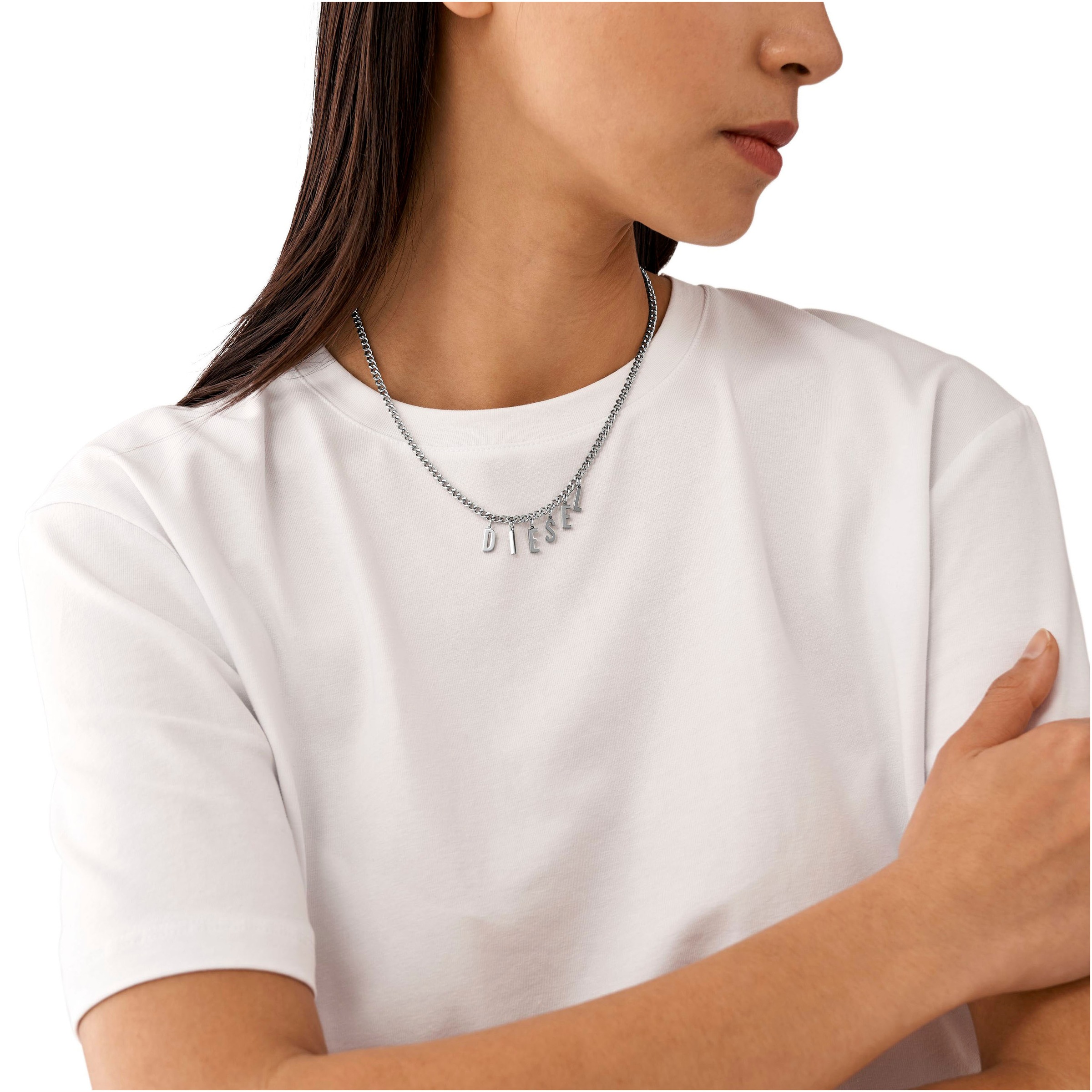 Diesel Kette mit Anhänger »STEEL, DX1494040«