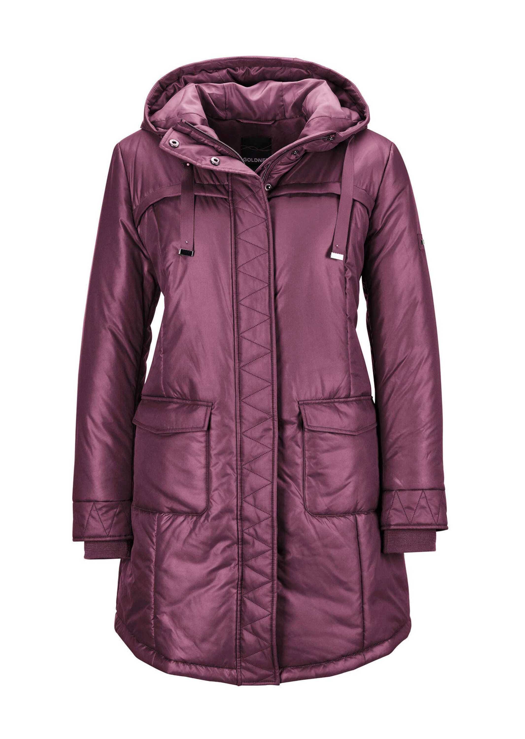 GOLDNER Winterjacke "Kurzgröße Anorak" Ziersteppung