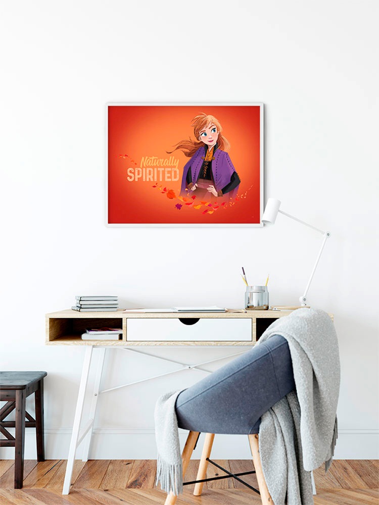 Komar Bild »Frozen 2 Anna Autumn Spirit«, Disney, (1 St.), Wandbild zur Dekoration im Kinderzimmer - ohne Rahmen