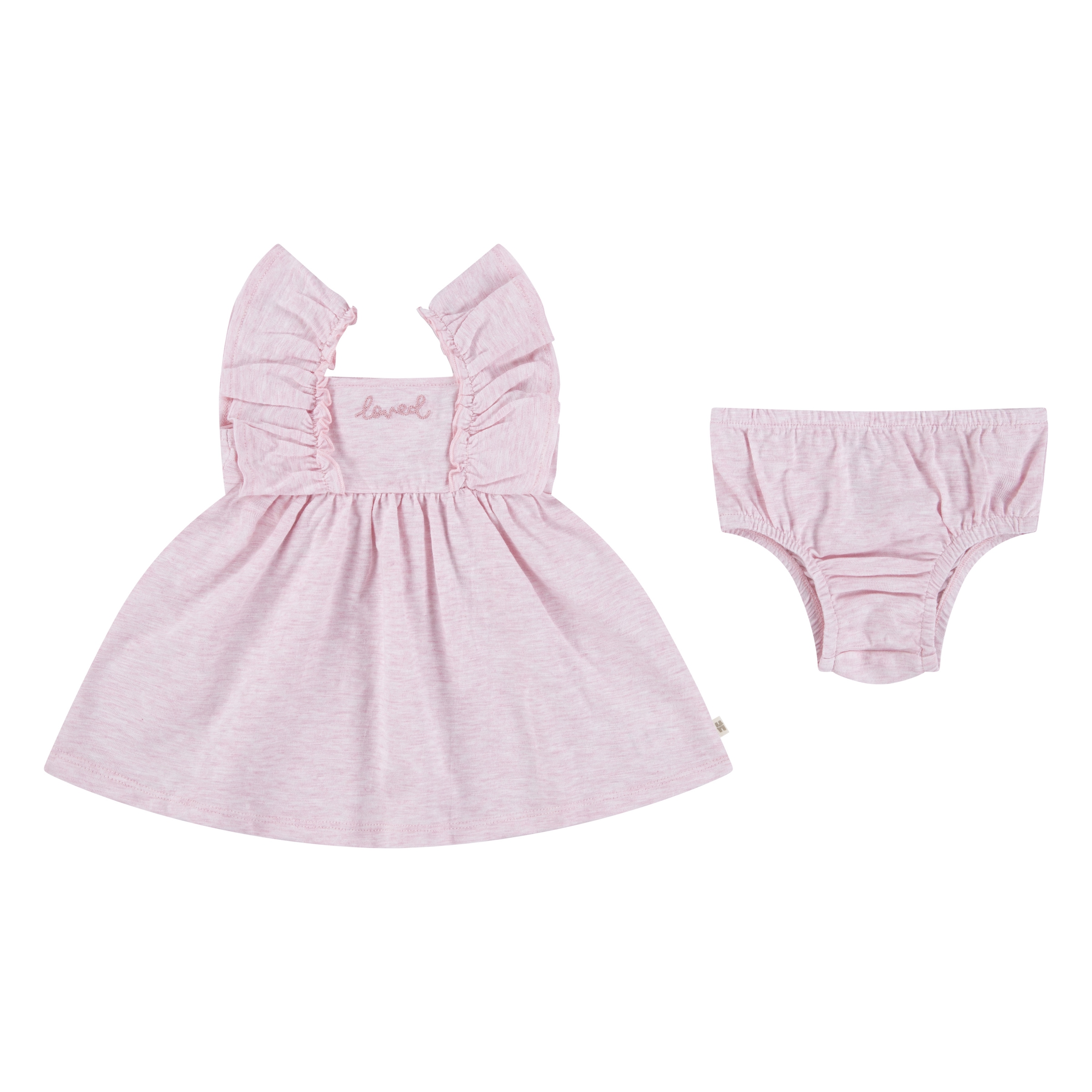 HUGGIES babywear Jerseykleid, (Set, 2 tlg.)