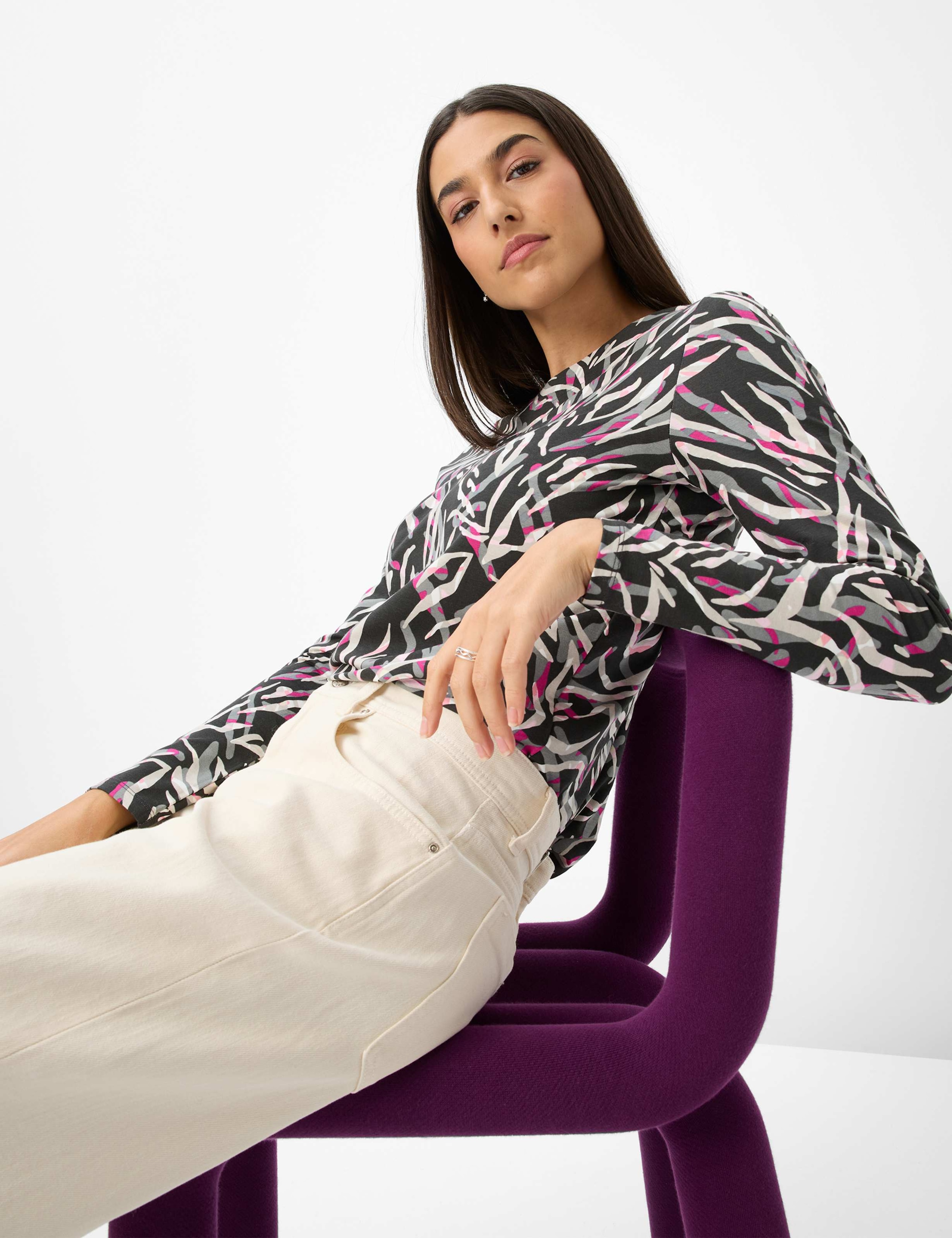 Brax Langarmshirt »Style CARINA«
