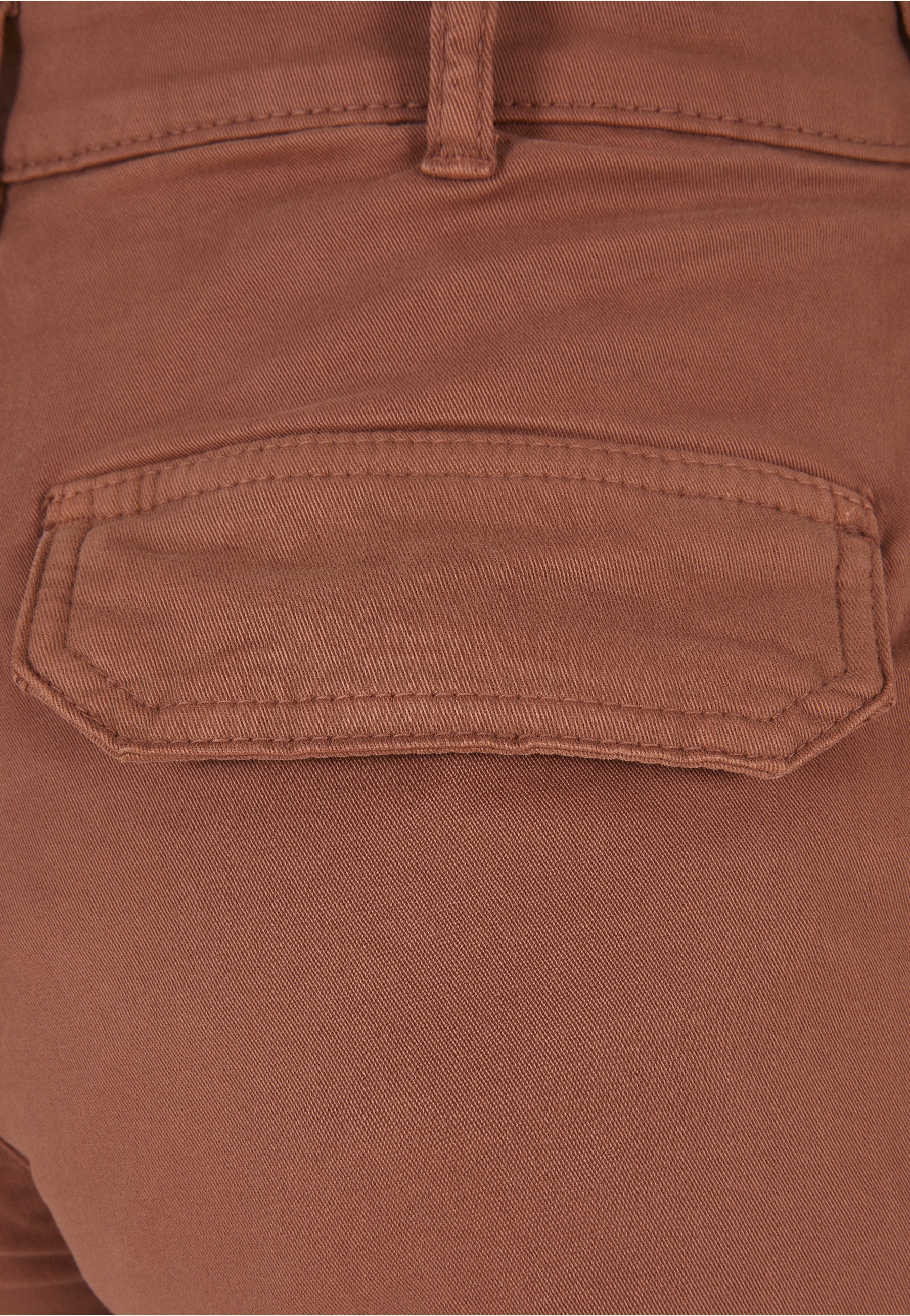 URBAN CLASSICS Cargohose »Urban Classics Damen Ladies High Waist Cargo Shorts«