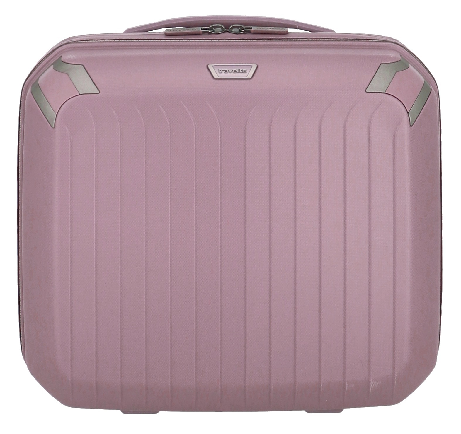 travelite Beautycase "Beautycase ELVAA", Kosmetikkoffer Trolley-Aufsteckfunktion, passend dazu Koffer ELVAA
