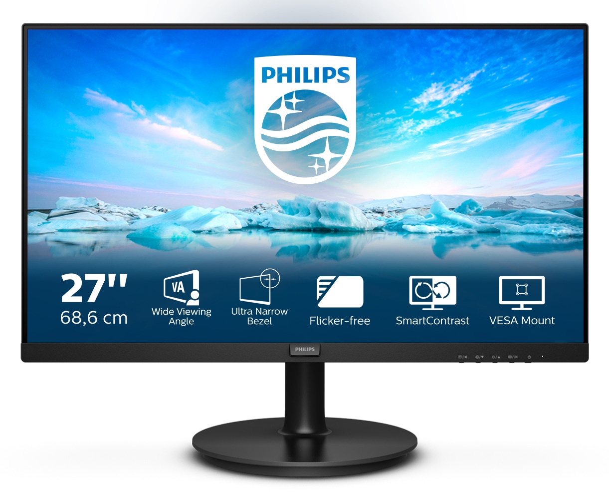 Hyrican Gaming-PC-Komplettsystem »Striker SET02336«, Windows 11, inklusive 27" Monitor Philips 271V8LA