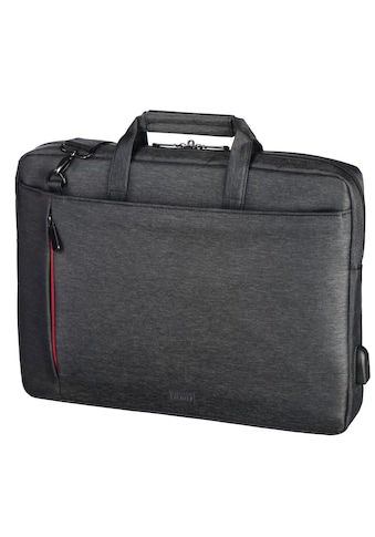 Laptoptasche »Notebook Tasche bis 44cm (17,3"), Farbe Schwarz, modisches Design«