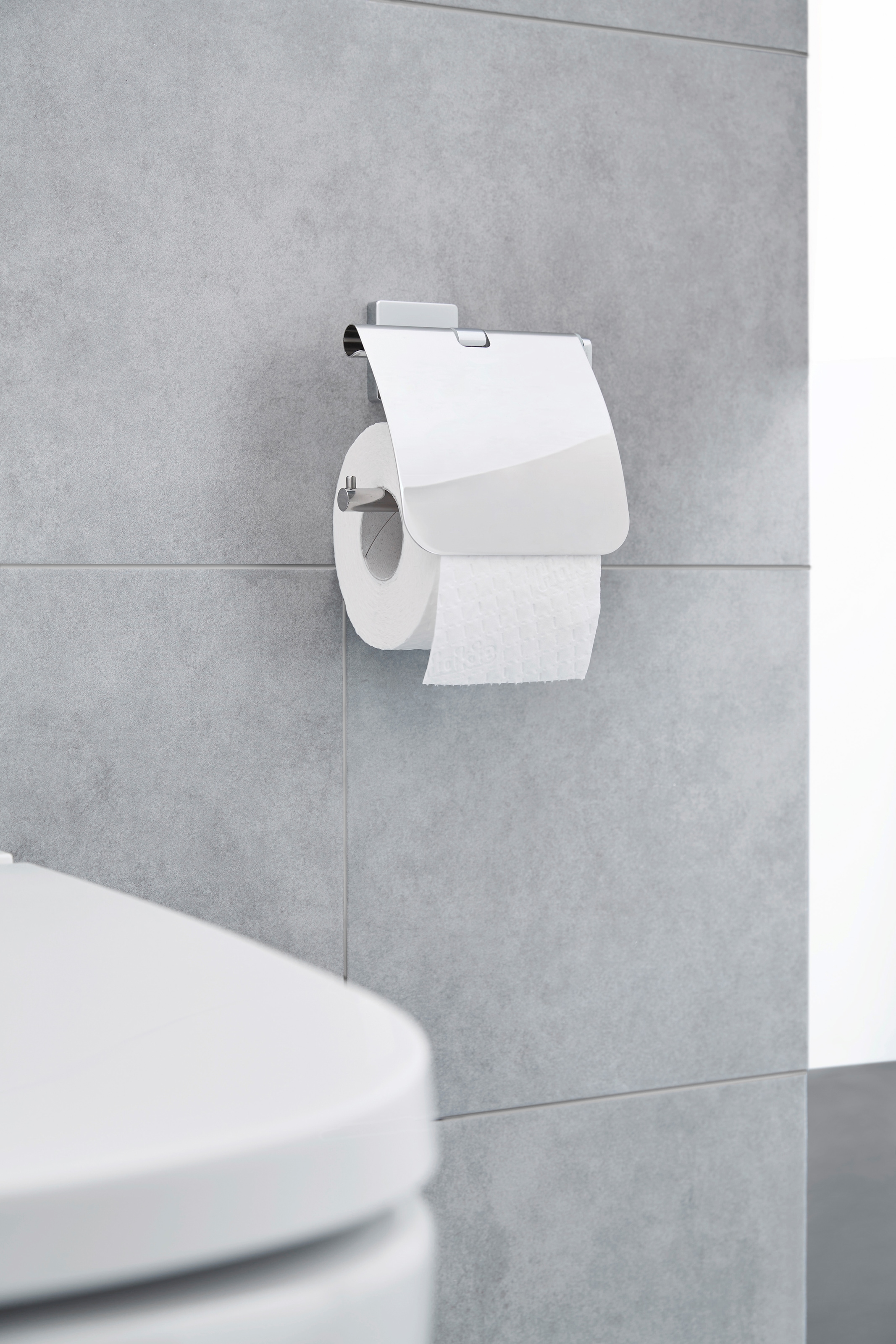 Kleine Wolke Toilettenpapierhalter »Luno«, Edelstahl