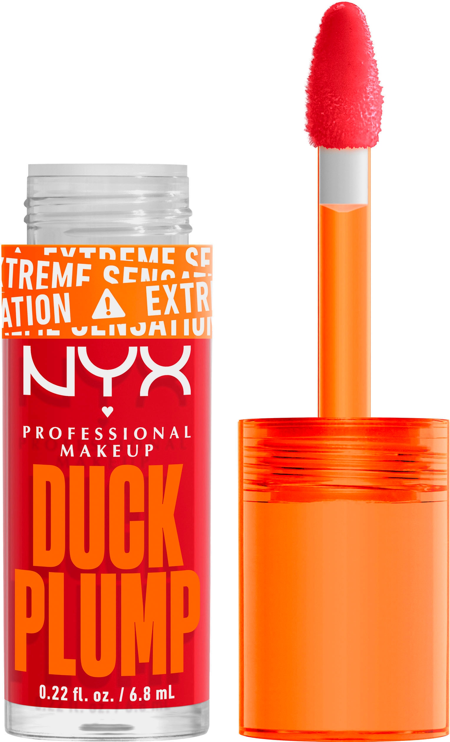 Lipgloss »NYX Professional Makeup Duck Plump Cherry Spice«, mit Collagen