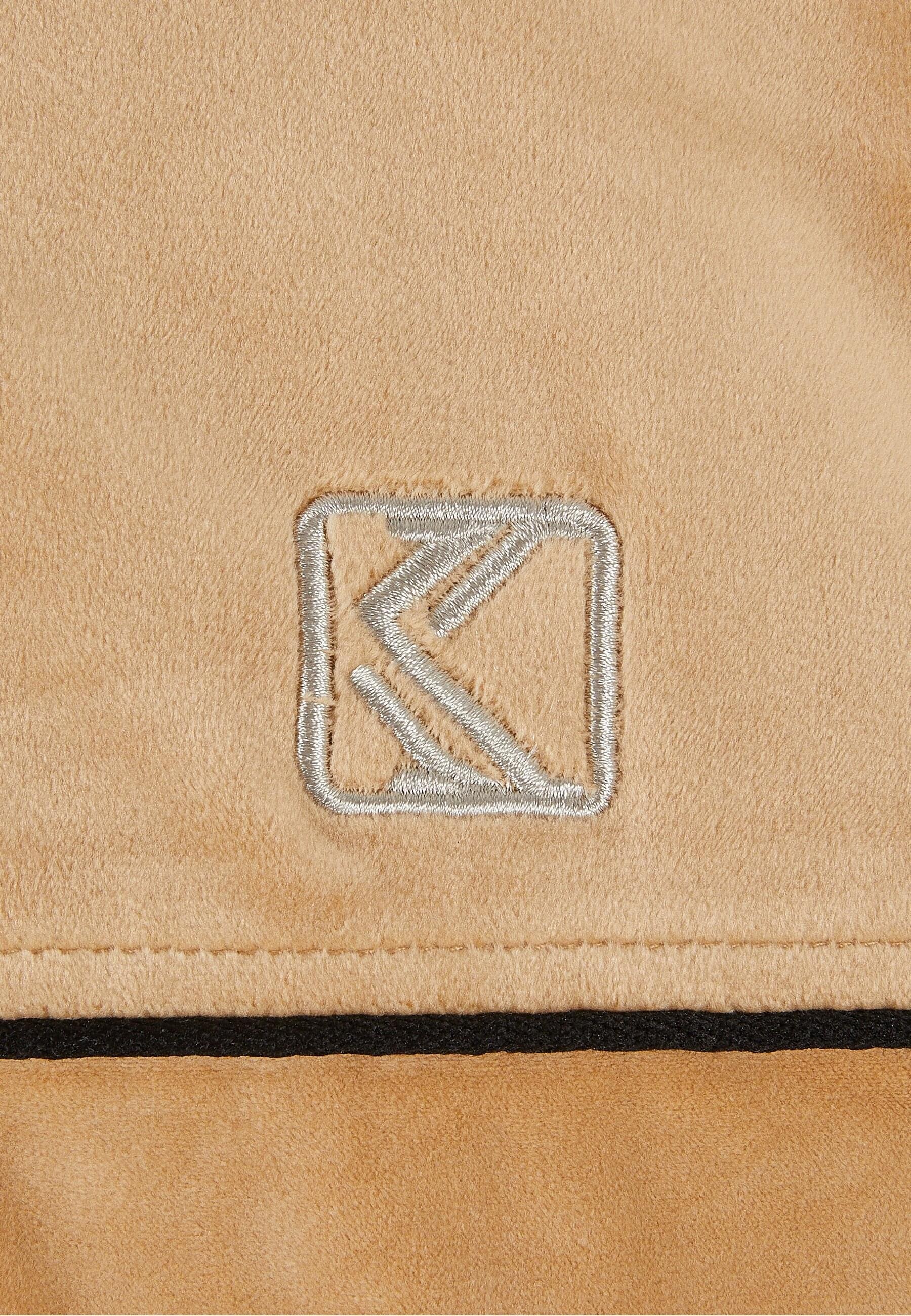 Karl Kani Anorak »Karl Kani Herren KM214-021-1 OG Velvet Jacket sand«, (1 St.), ohne Kapuze