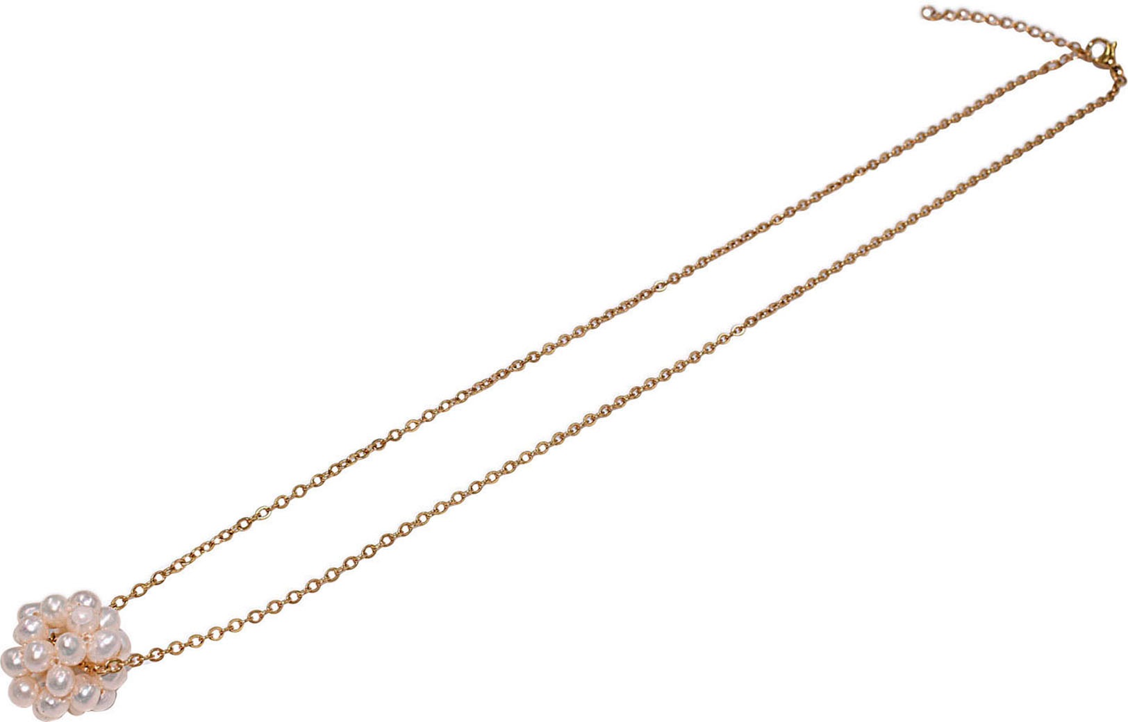 Firetti Kette mit Anhänger »Schmuck Geschenk Edelstahl Halsschmuck Halskette Ankerkette Kugel«, Made in Germany - mit Südseezuchtperle