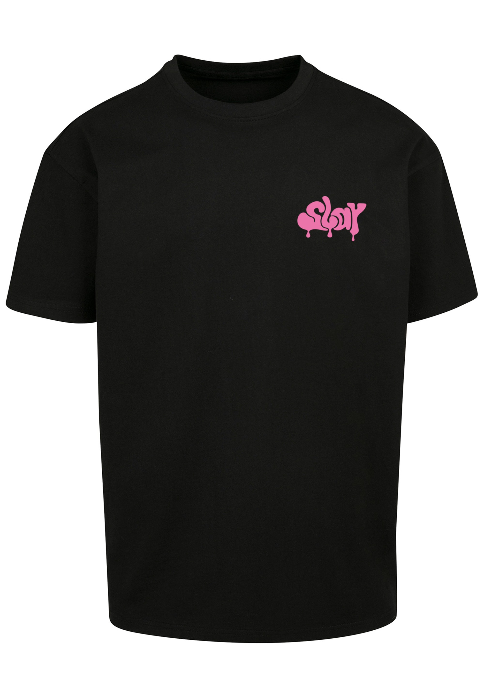 F4NT4STIC T-Shirt »SLAY Jugenwort Pink«, Print
