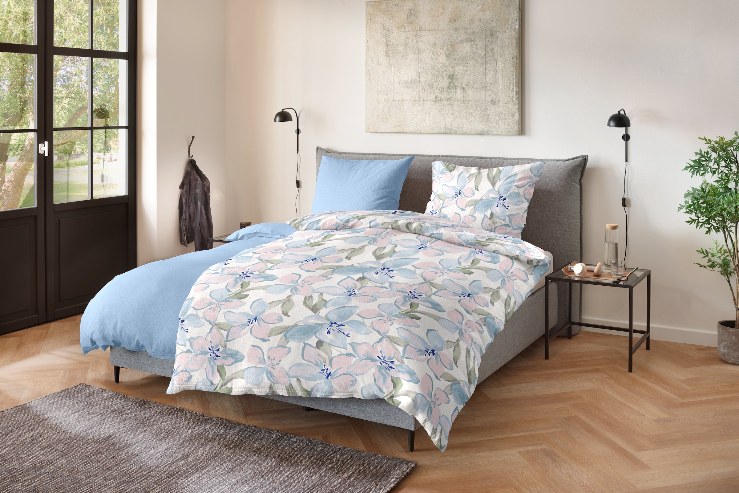 Primera Bettwäsche »Soft-Seersucker-Bettwäsche Marie« 2