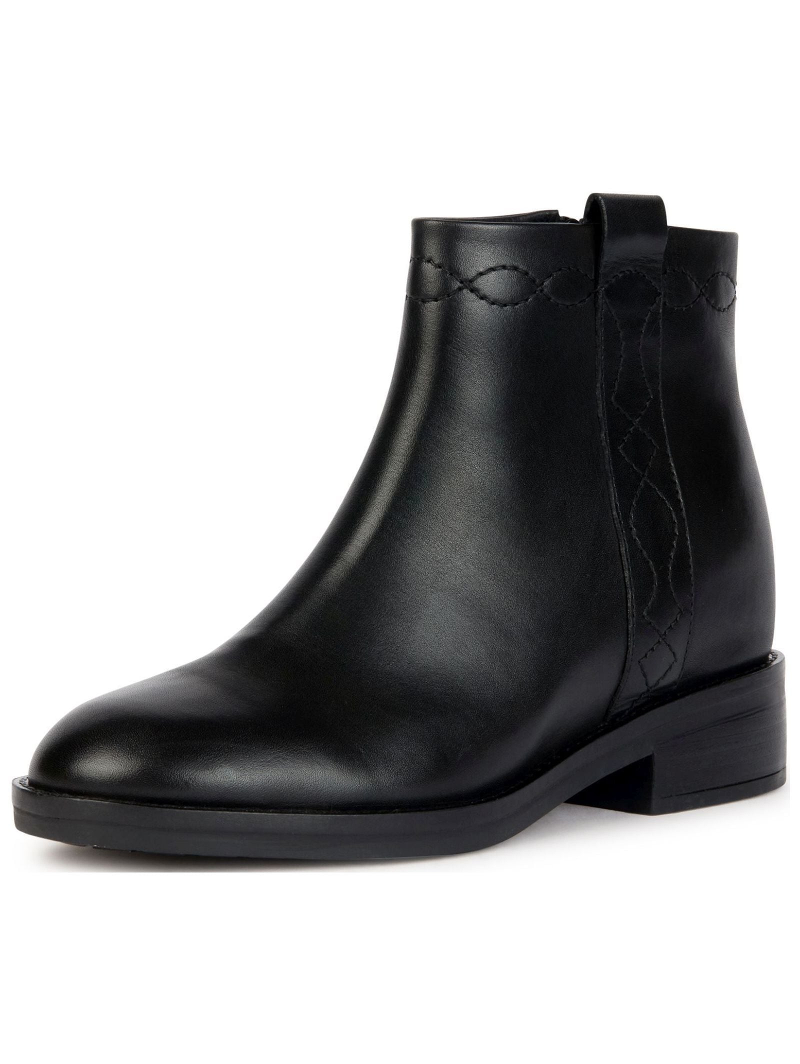 Geox Stiefelette "Geox Stiefelette Glattleder" günstig online kaufen