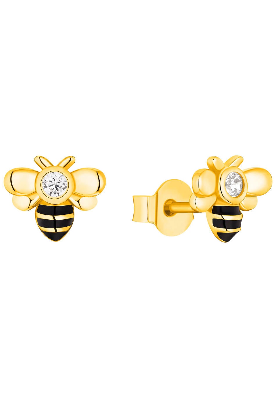 Prinzessin Lillifee Paar Ohrstecker »Bee, 2035990«, mit Zirkonia (synth.)