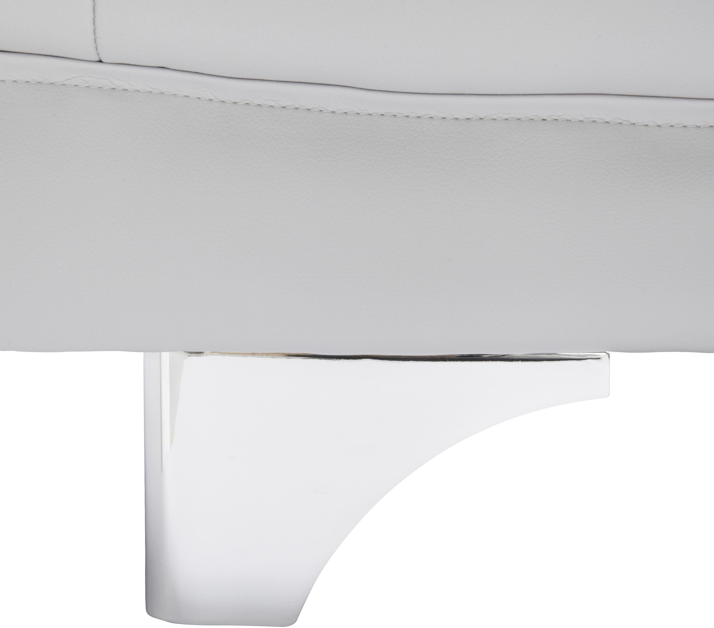 COTTA Polstergarnitur »Enterprise L-Form« Set,  Set bestehend aus: Ecksofa mit Arm- & Kopfteilverstellung & Hocker