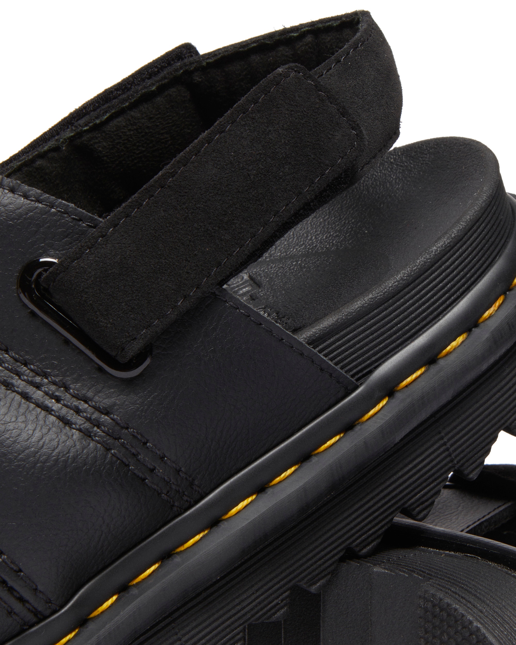 DR. MARTENS Plateausandale »Zebrilus«, Plateausandale, Riemchensandale mit gesteppter Bandage