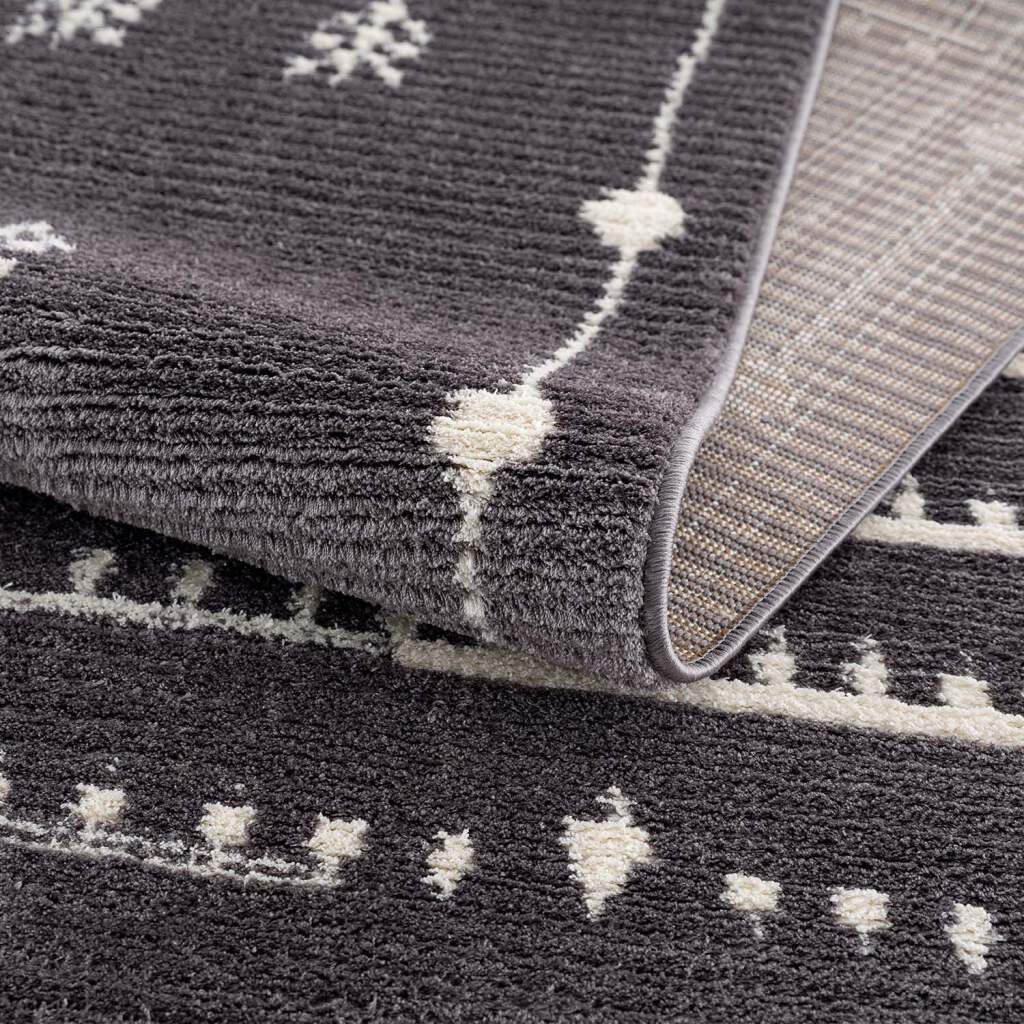 Carpet City Teppich »April 2308«, rechteckig, 10 mm Höhe, Läufer, weich durch Microfaser, Boho Ethno Look, Wohnzimmer