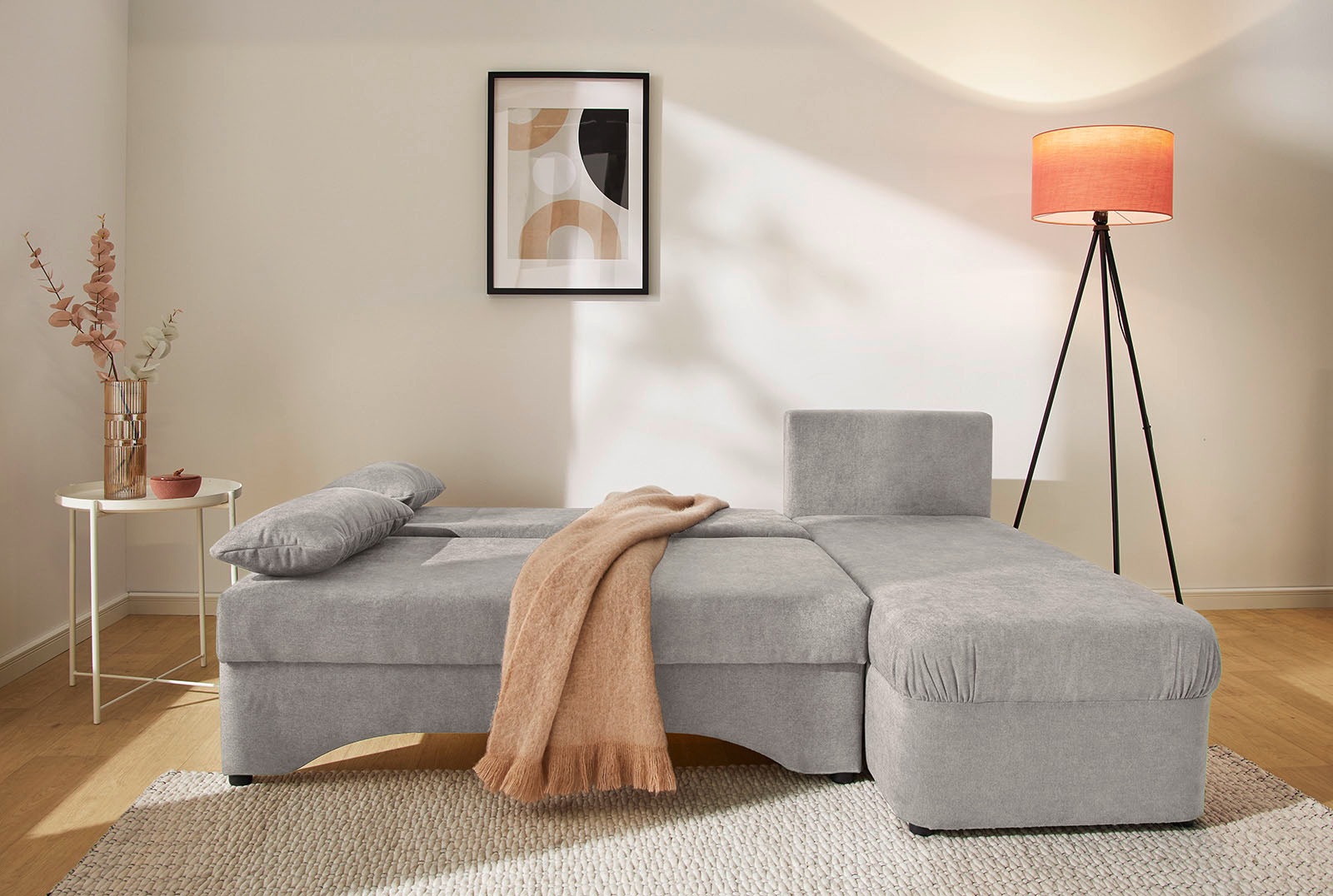 Jockenhöfer Gruppe Ecksofa "Starlight L-Form, B: 191 cm" mit Bettfunktion, günstig online kaufen