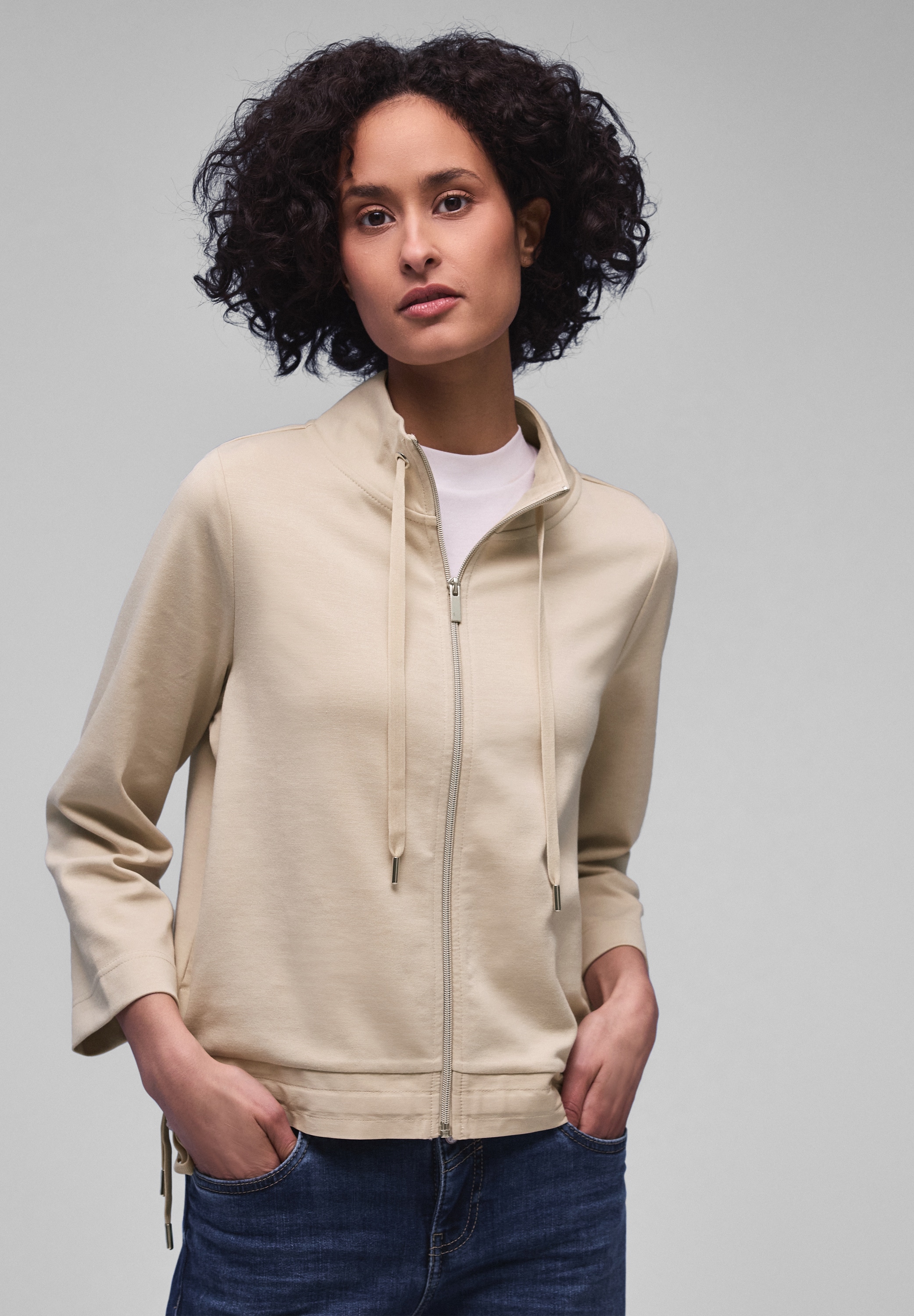 STREET ONE Cardigan mit 3/4 Ärmeln