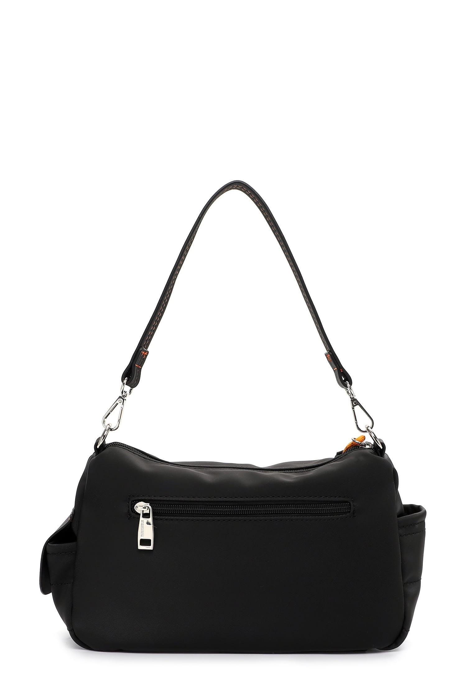 Beuteltasche EMILY & NOAH "Beutel E&N Joeline", Damen, Gr. B/H/T: 27cm x 18cm x 10cm 0, schwarz (schwarz 100), Polyurethan, Taschen Beuteltasche 2