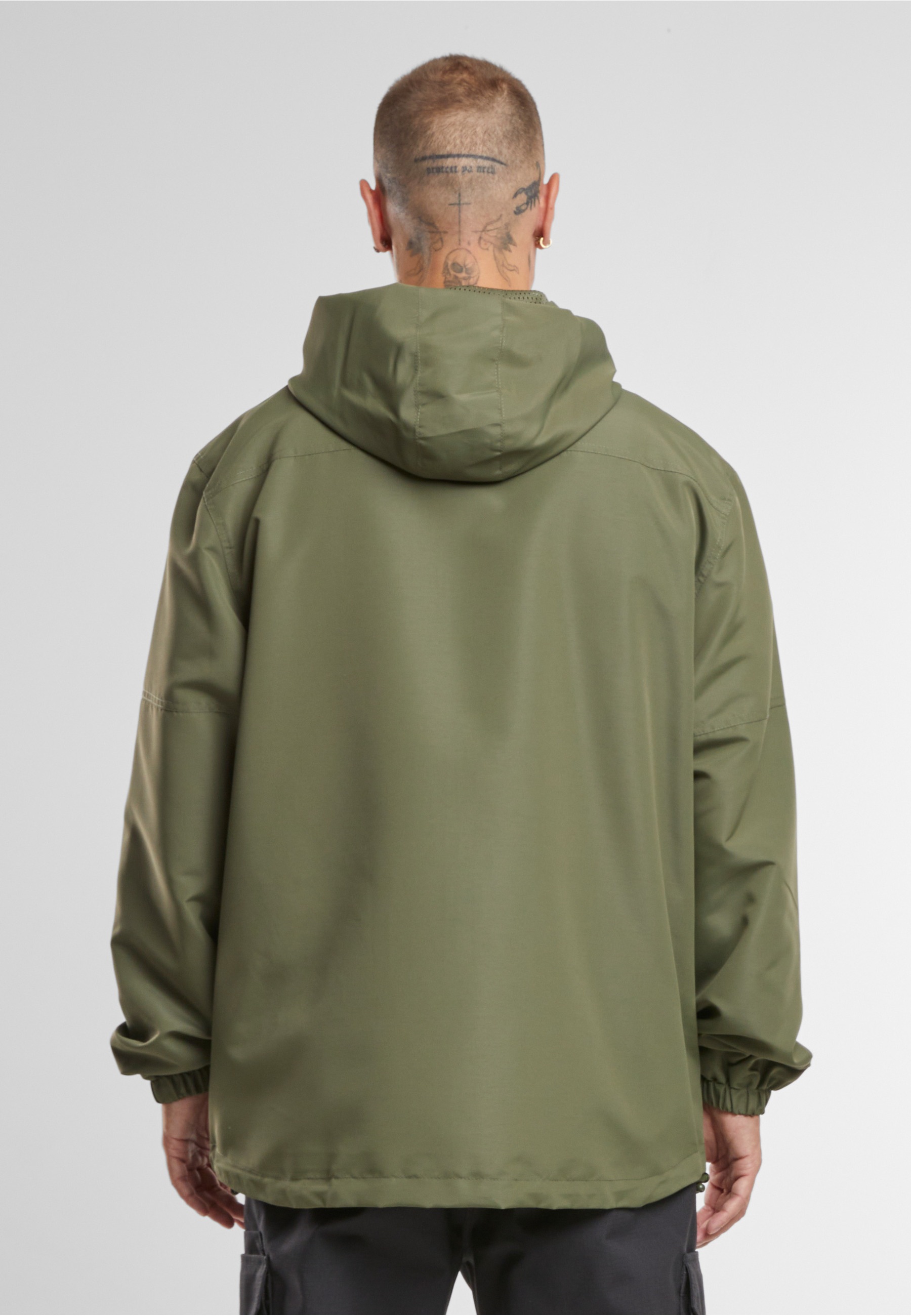 Brandit Windbreaker »Brandit Brandit Men Light Windbreaker Frontzip« 1 Stk. tlg. mit Kapuze