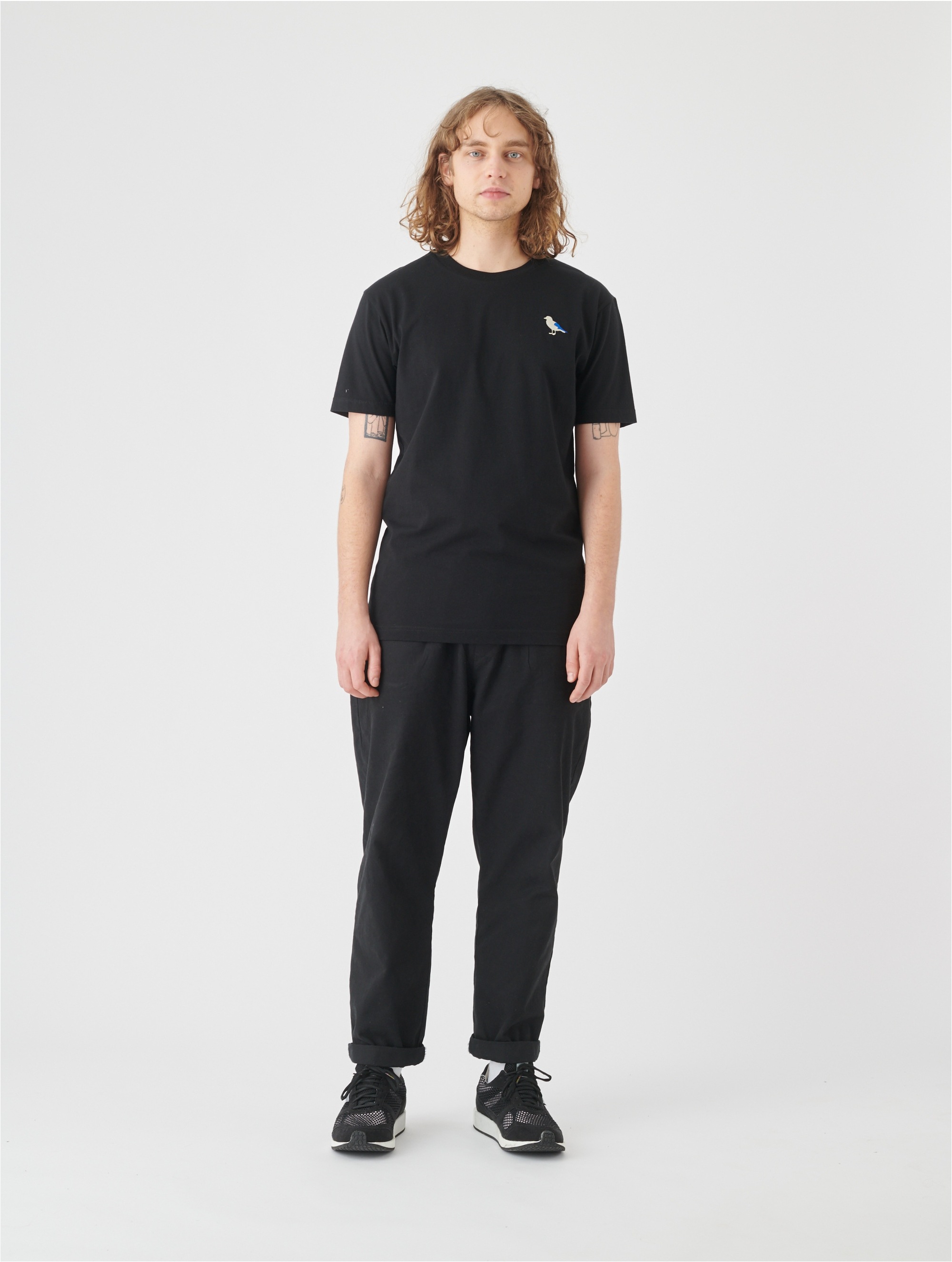 Cleptomanicx T-Shirt "Embro Gull" 1 Stk. tlg. mit Gull-Stickerei günstig online kaufen