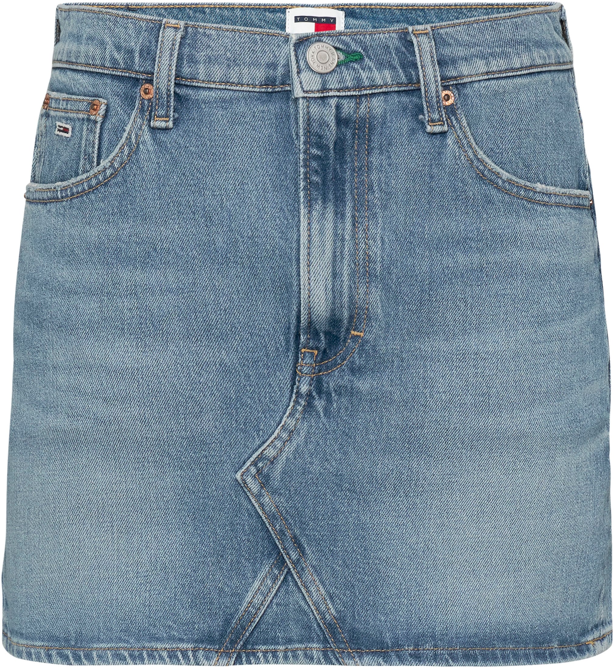 Tommy Jeans Minirock »IZZIE MR MN SKIRT CH6119«, Webrock im 5-Pocket-Style